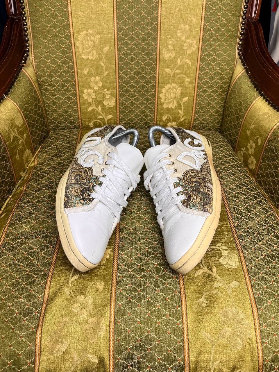 Designer Vintage Dolce&Gabbana Mouse Leather Sneakers 41 Size US 7.5 / EU 40-41 - 5 Thumbnail