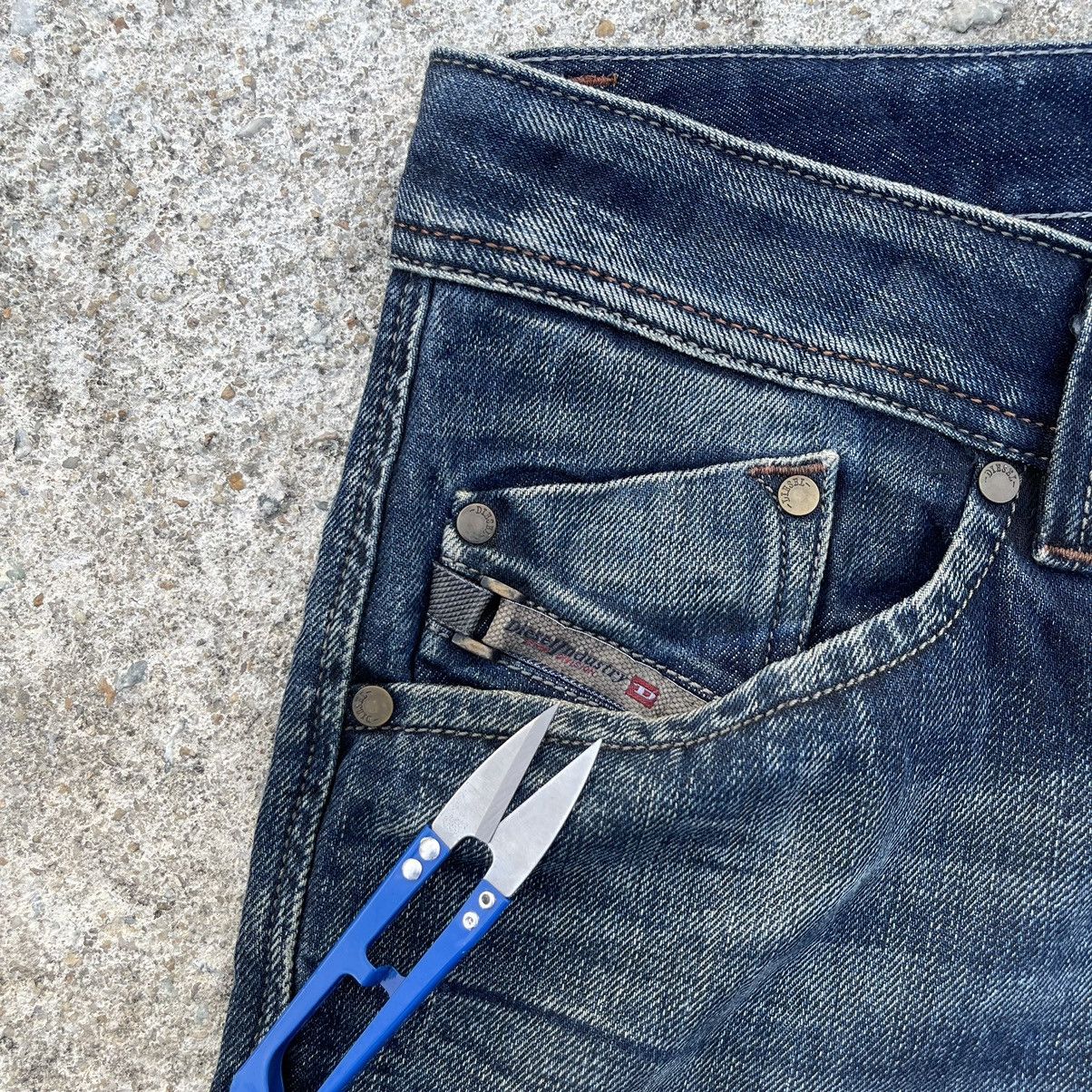 Designer × Diesel 🔥 Diesel Industry Distressed Denim Streetwear W32🔥 Size US 32 / EU 48 - 9 Thumbnail