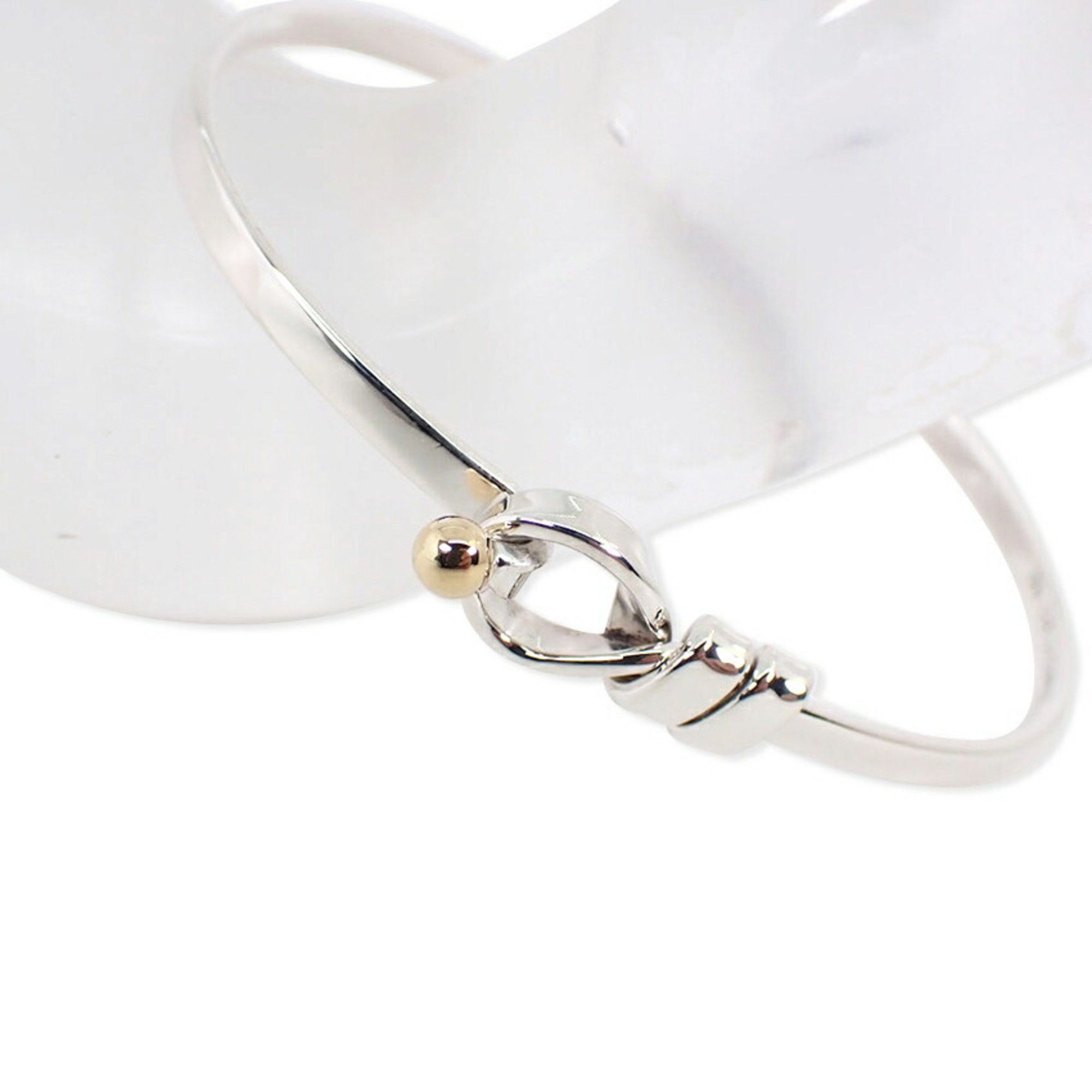 TIFFANY 925 750 Hook & Eye Bangle