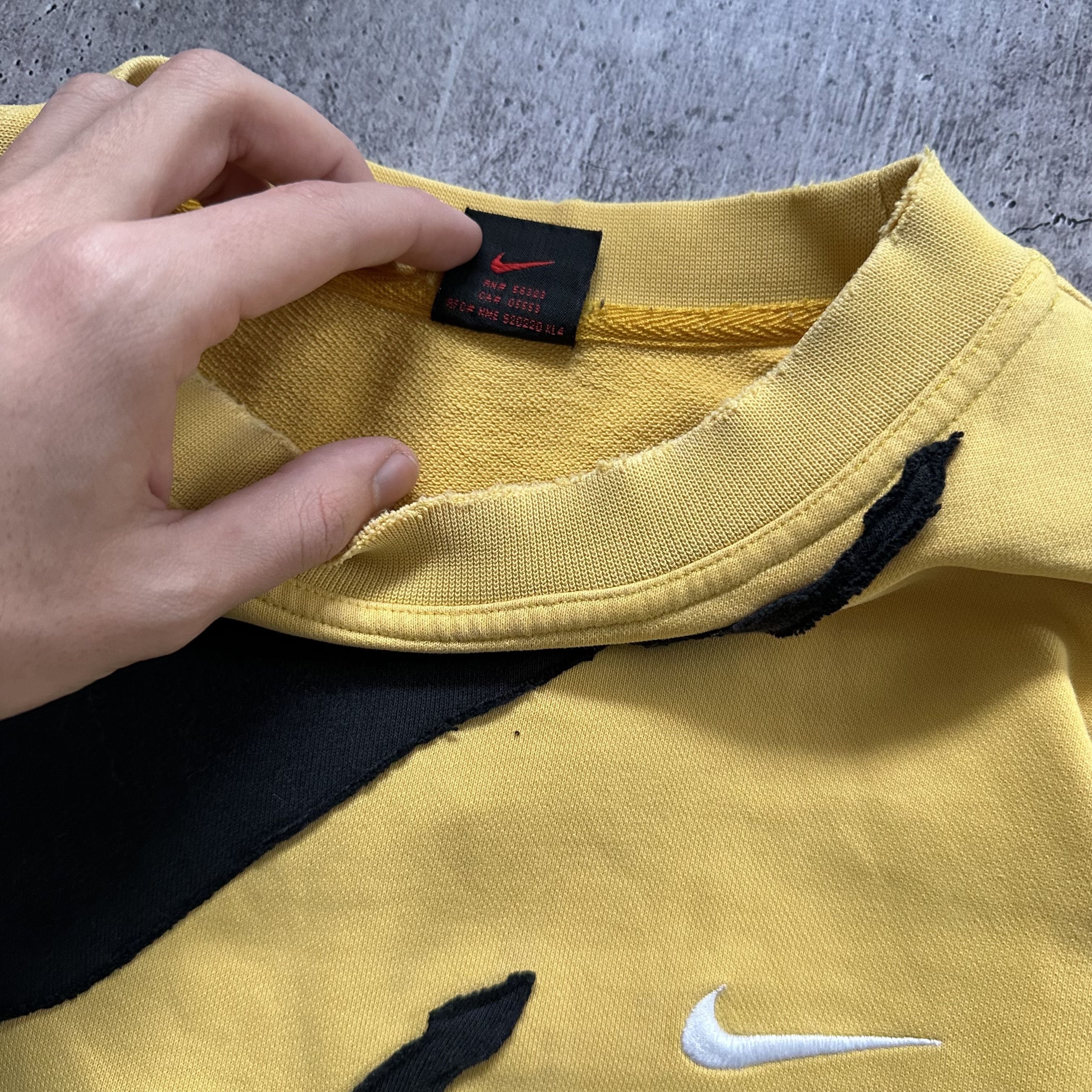 Nike Nike Vintage 1of1 Custom Distressed Style Boxy Sweatshirt Size US M / EU 48-50 / 2 - 6 Thumbnail