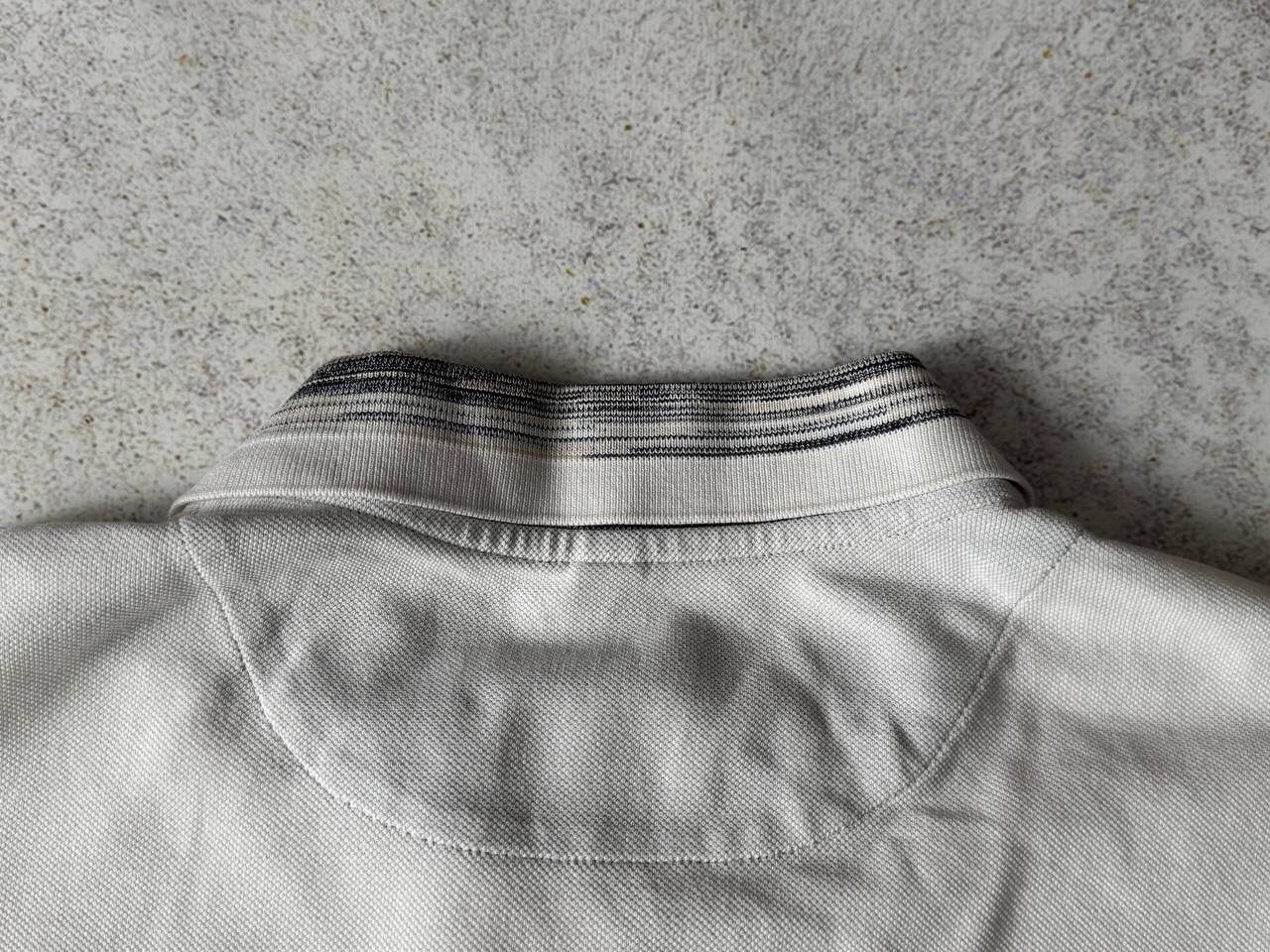 Missoni × Vintage Vintage Missoni White Polo Old Money Style Y2K Rare Item Size US L / EU 52-54 / 3 - 6 Thumbnail