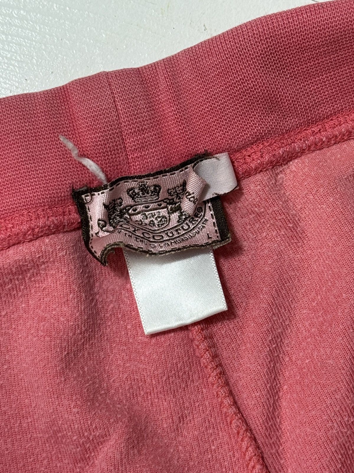 Juicy Couture VINTAGE VELOUR JUICY COUTURE 2000s PINK PANTS Size 30" / US 8 / IT 44 - 5 Thumbnail