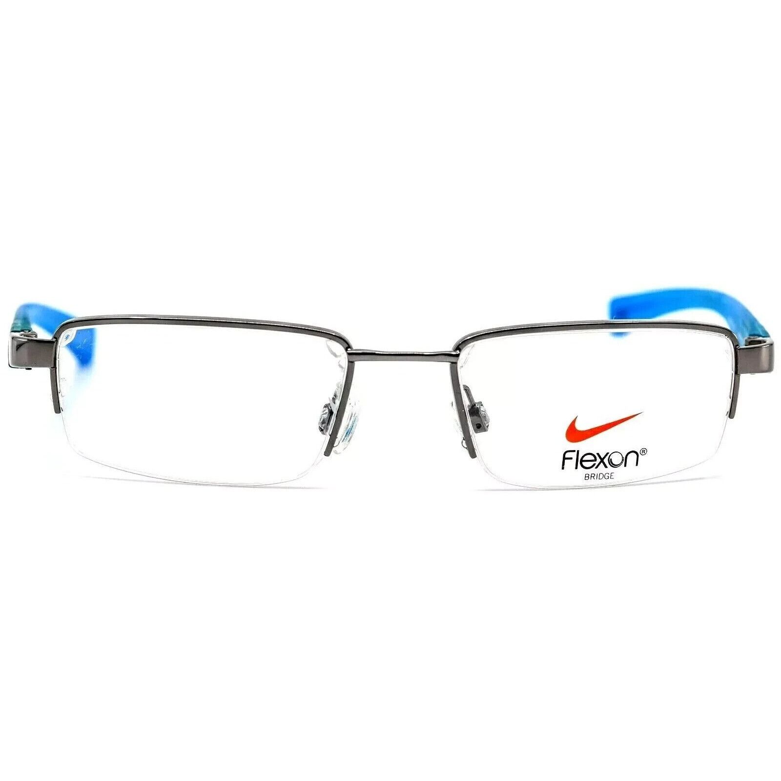 Nike NIKE FLEXON KIDS 4634 037 BLUE EYEGLASSES FRAMES 47-17 Size ONE SIZE - 1 Thumbnail