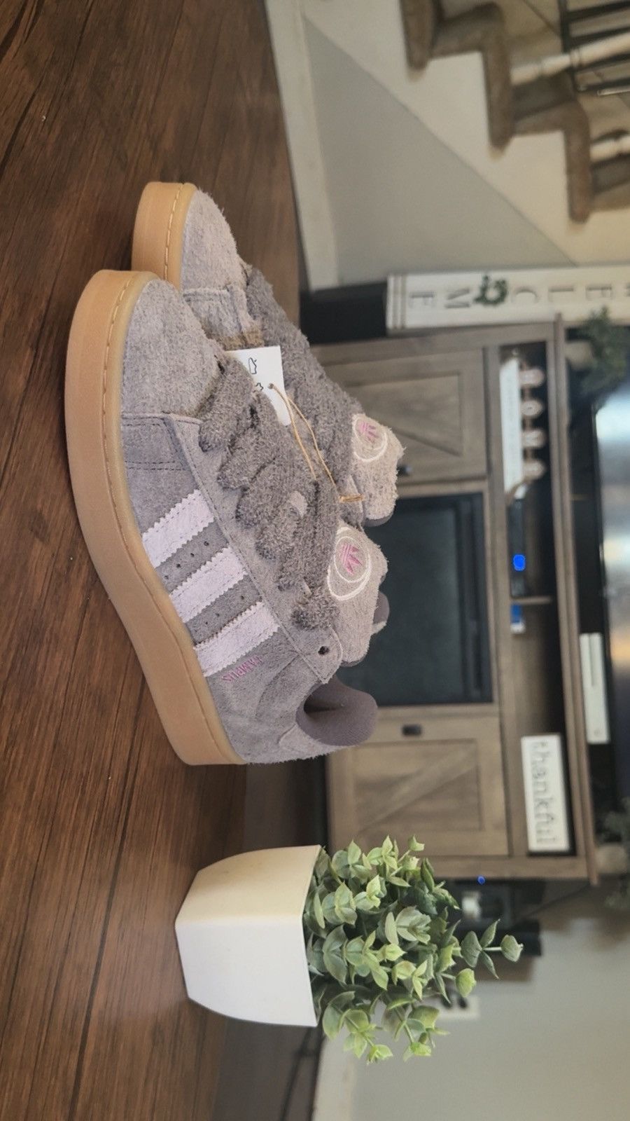 Adidas Adidas Campus 00’s Grey and Purple Women’s 6.5 Size US 6.5 / EU 39-40 - 1 Thumbnail