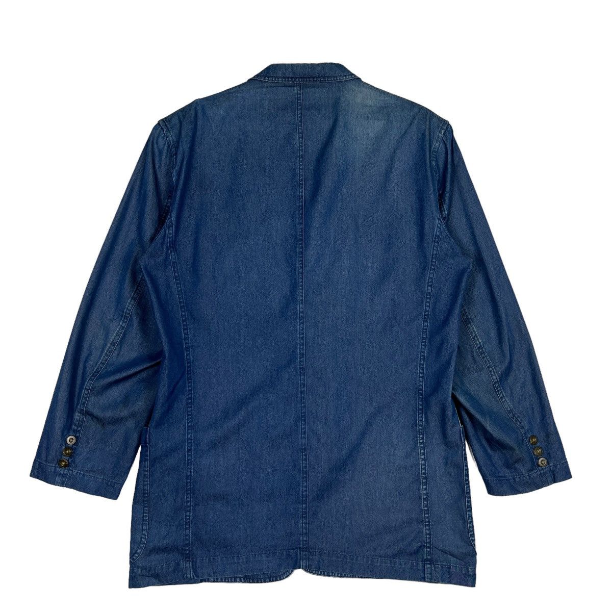 Burberry 🔥 BURBERRY DENIM BLAZER JACKET Size US M / EU 48-50 / 2 - 8 Thumbnail