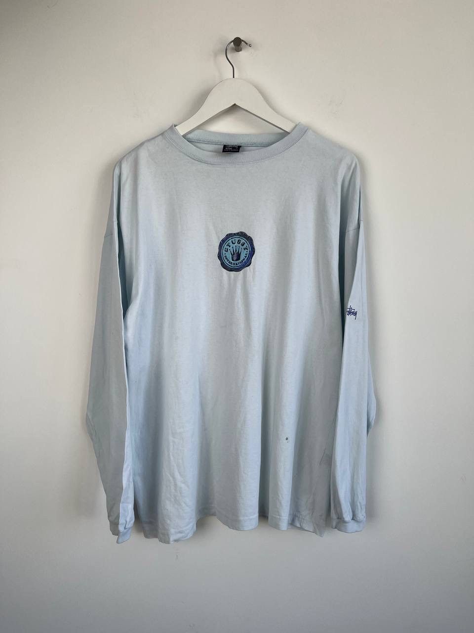 Stussy Vintage Stussy International 90s Thrashed Sk8 LongSleeve Size US M / EU 48-50 / 2 - 1 Thumbnail