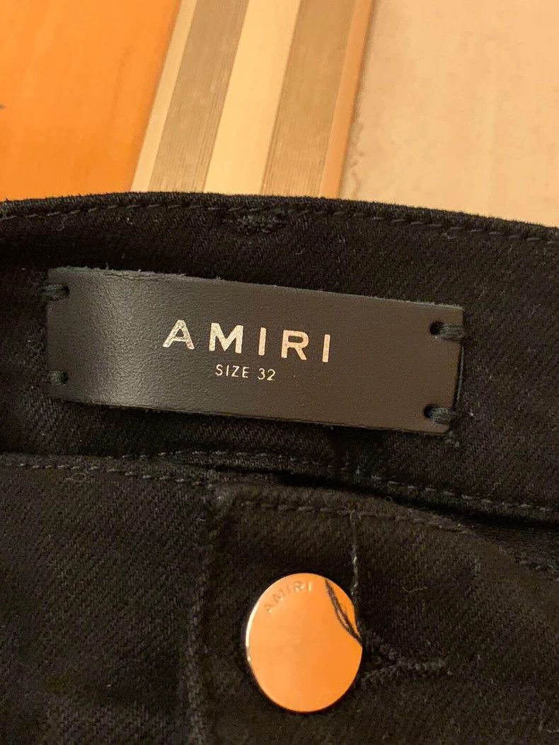 Amiri Amiri 18aw Black Diamond jeans Size US 32 / EU 48 - 6 Thumbnail