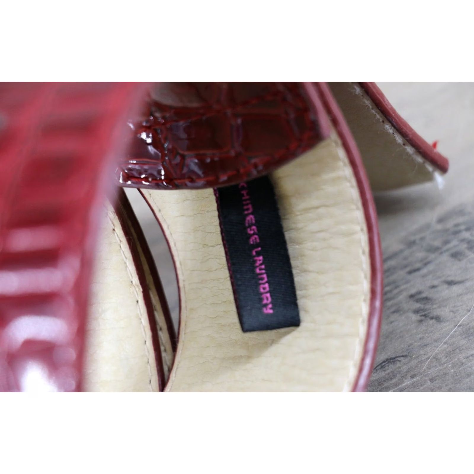 Vintage Chinese Laundry Y2K Distressed Leather Belt L- XL il_fullxfull.7199481440_kuso.jpg main image 2
