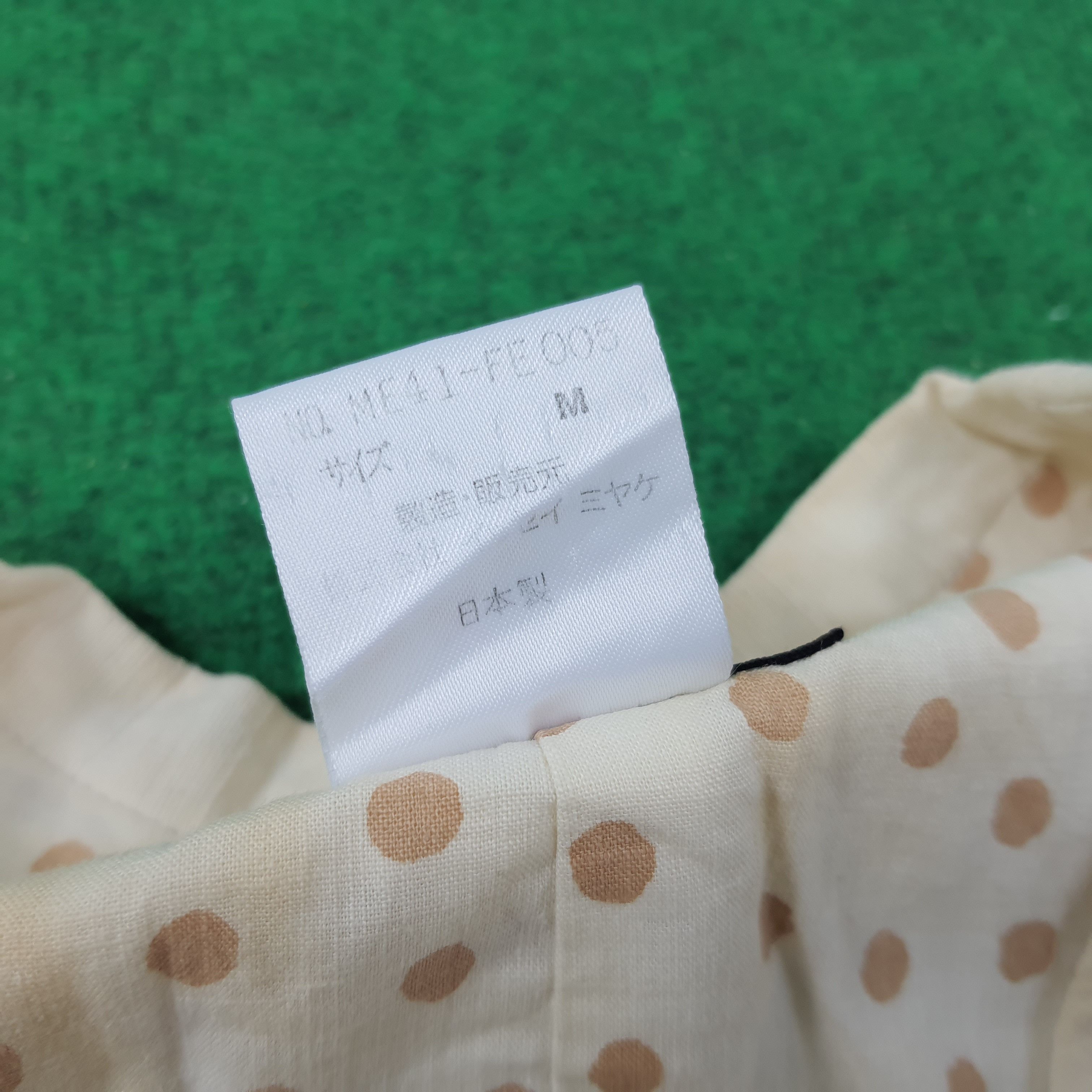 Issey Miyake × Japanese Brand × Vintage Vintage Issey Miyake Japanese Brand Polka Dot Vests Size US M / EU 48-50 / 2 - 4 Thumbnail