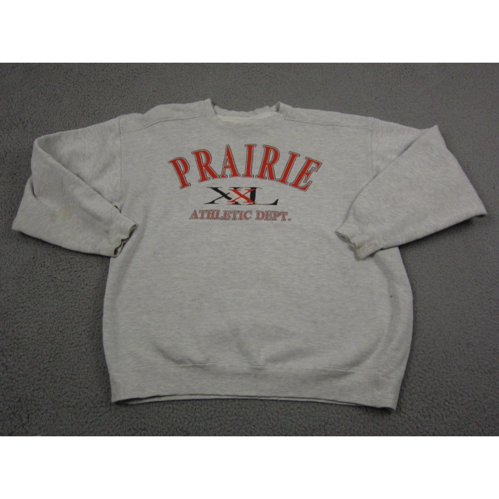 Vintage VINTAGE Galt Crew Sweatshirt Mens Large Gray Prarie Highschool Cedar Rapids IA Logo Size US L / EU 52-54 / 3 - 2 Thumbnail