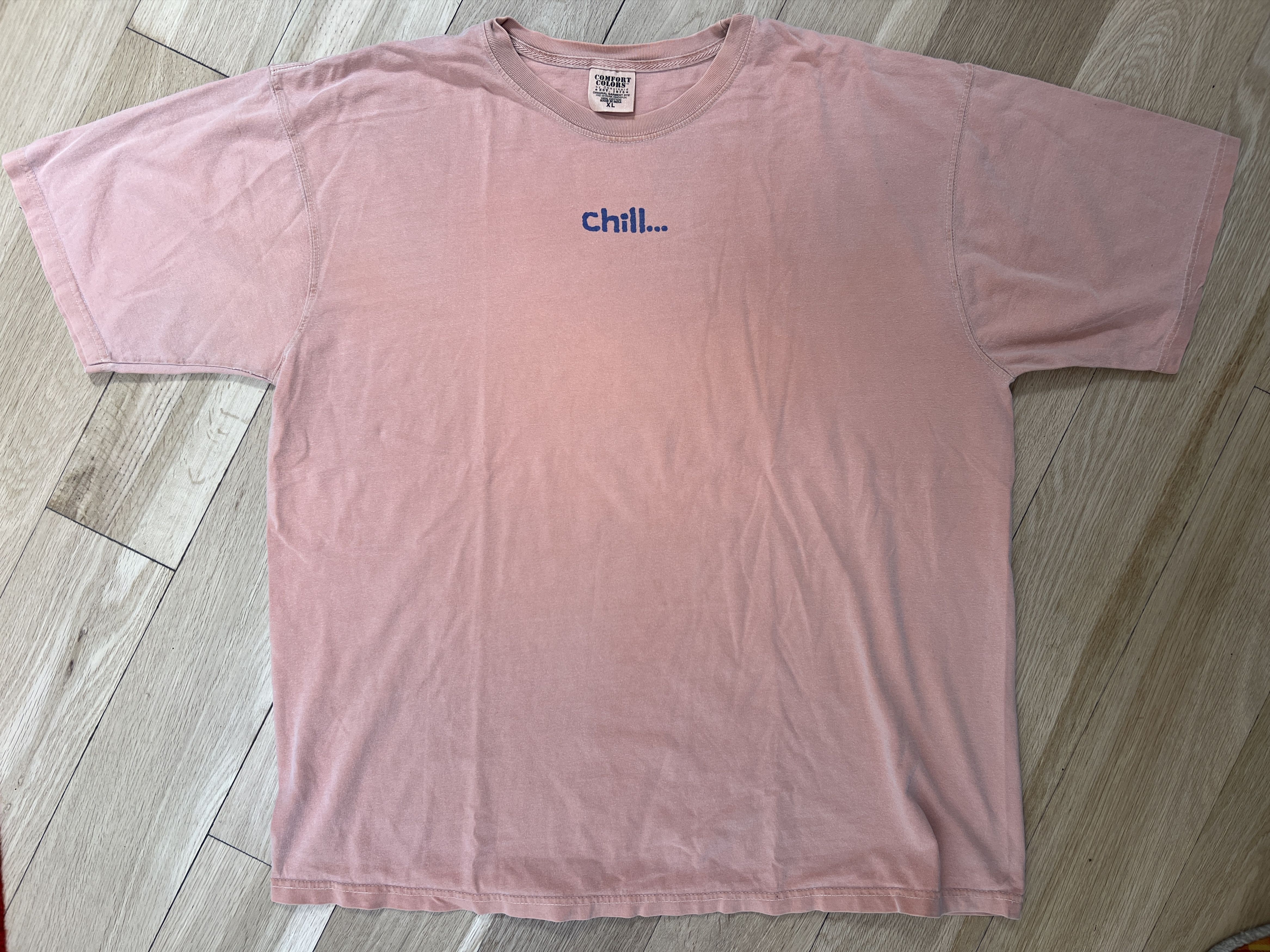Vintage Vintage 90s Chill Stress Blows Sea Saba Big Hed T-Shirt Size US XL / EU 56 / 4 - 2 Thumbnail