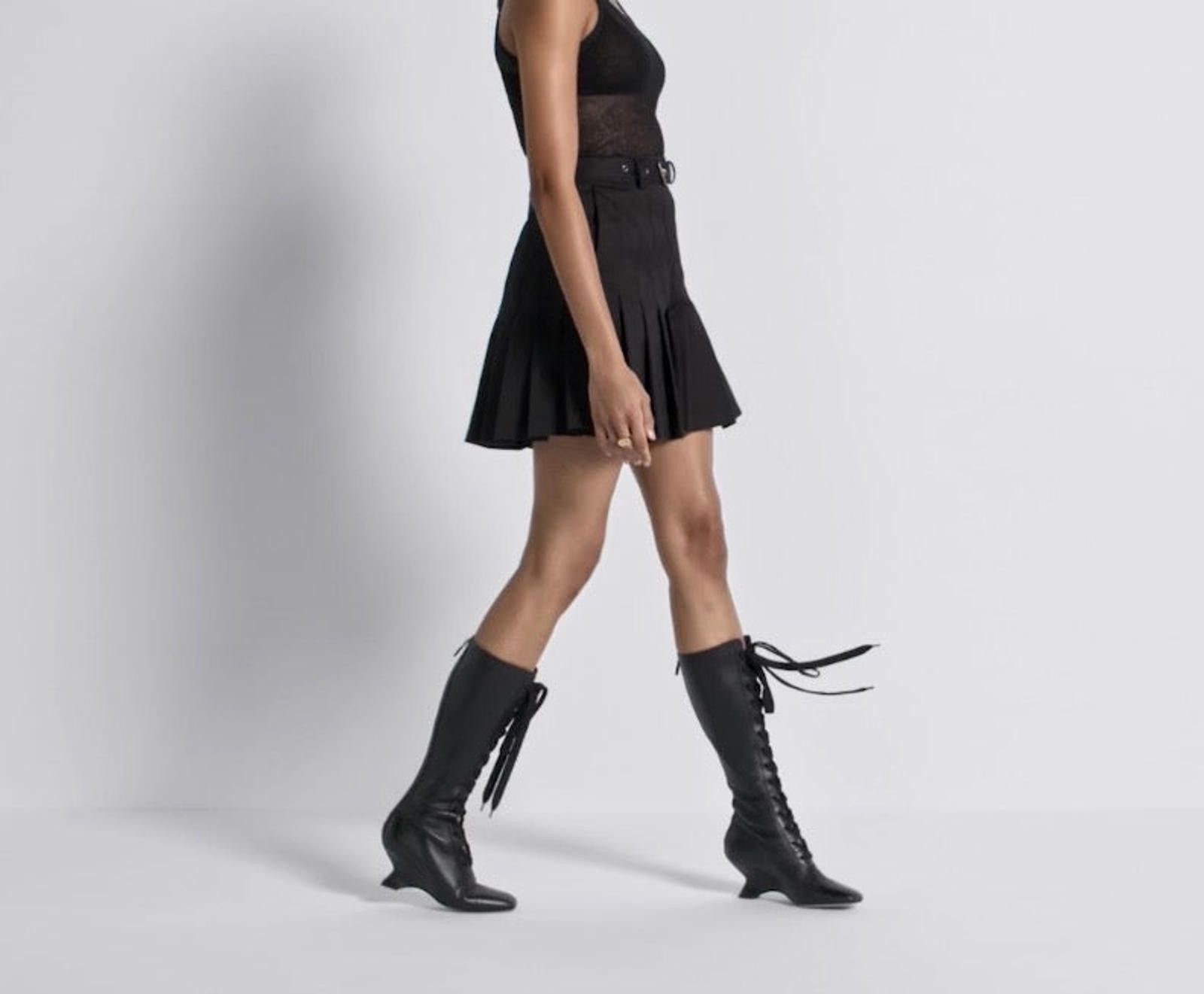 Dior Dior Naughtily-D Wedge Boots Size US 5 / IT 35 - 4 Thumbnail