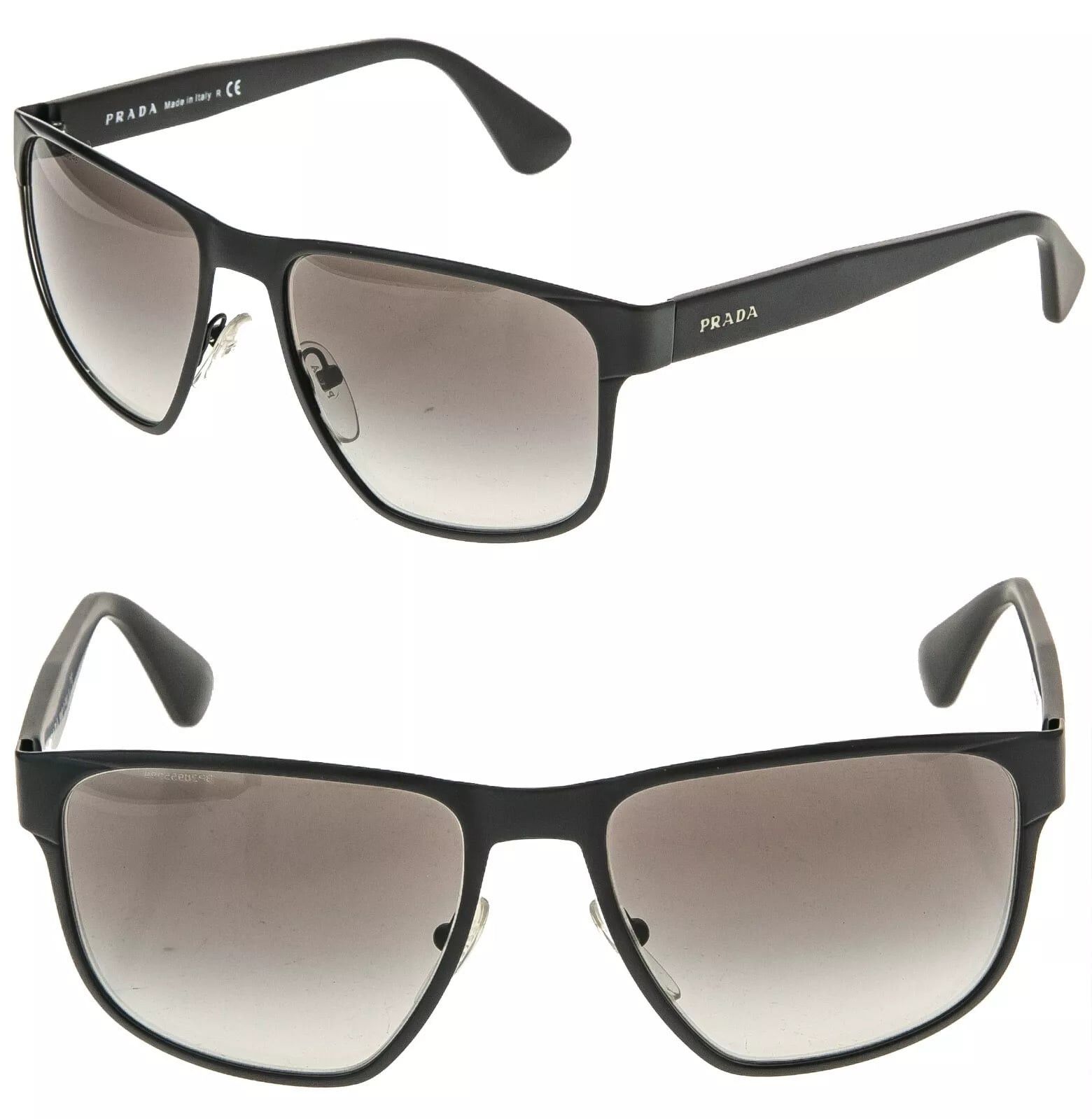 Prada PRADA Square PR55SS Matte Black Sport Modern Men 55S 55SS Size ONE SIZE - 1 Thumbnail
