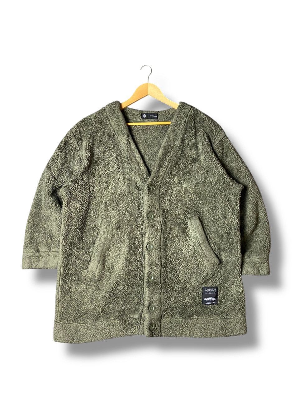 GU x Undercover Fleece Cardigan Jacket (125)