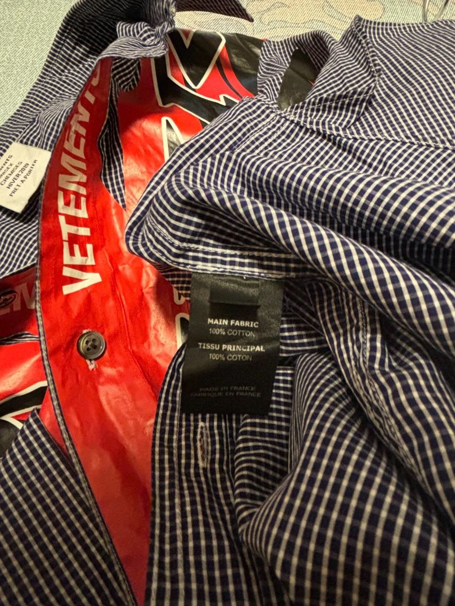 Vetements Vetements racing shirt Size US M / EU 48-50 / 2 - 4 Thumbnail