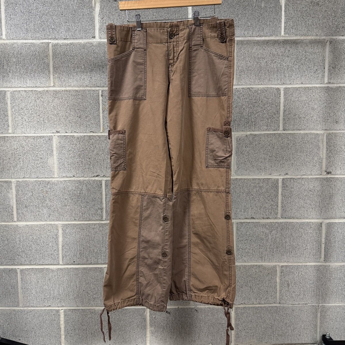 Vintage Vintage Abercrombie & Fitch Cargo Pants ERD Grunge Raimundo Size 34" / US 12 / IT 48 - 1 Thumbnail