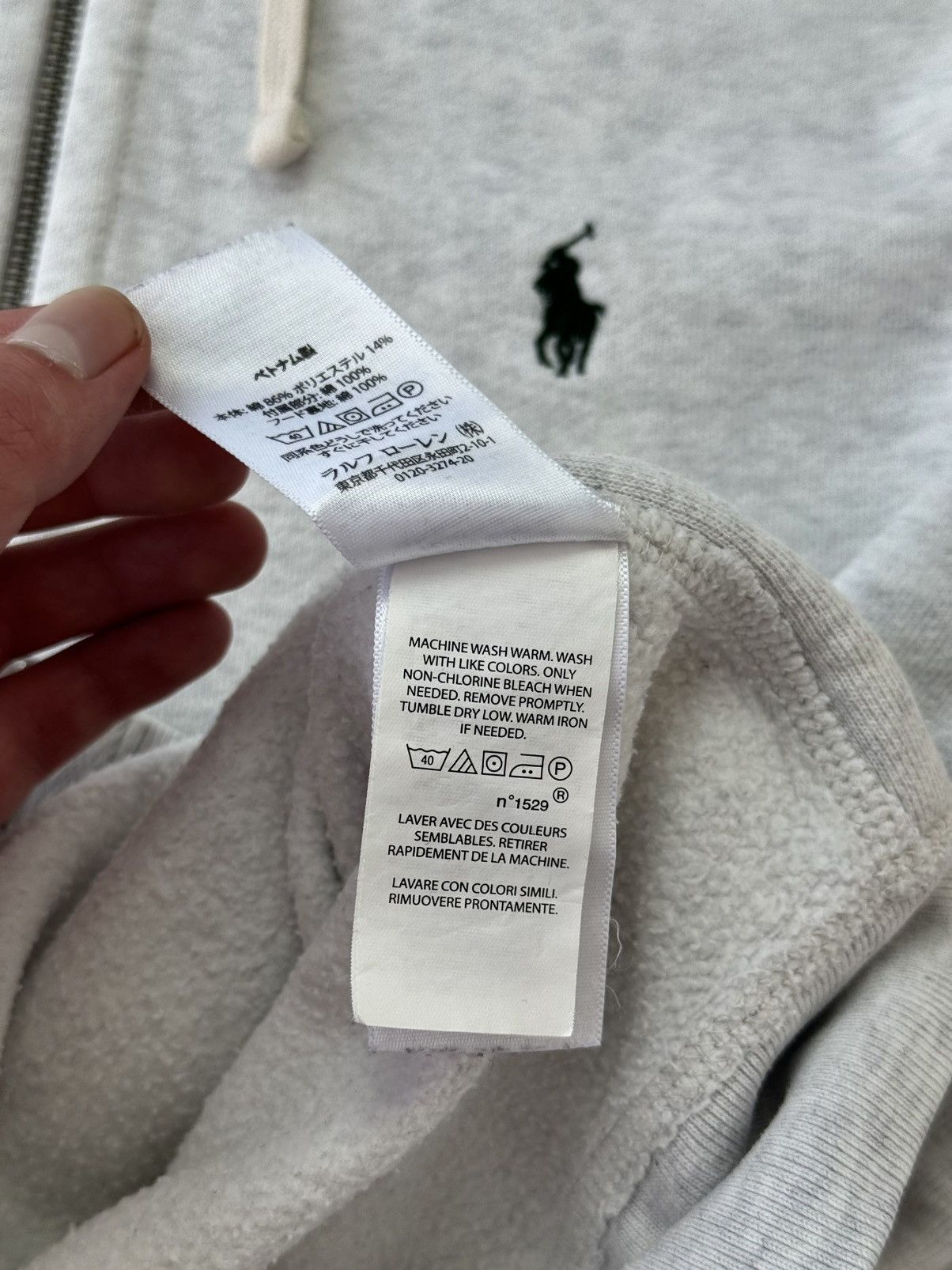 Polo Ralph Lauren Polo Ralph Lauren Zip Up Hoodie Old Money Style Vintage Y2K Size US M / EU 48-50 / 2 - 7 Thumbnail
