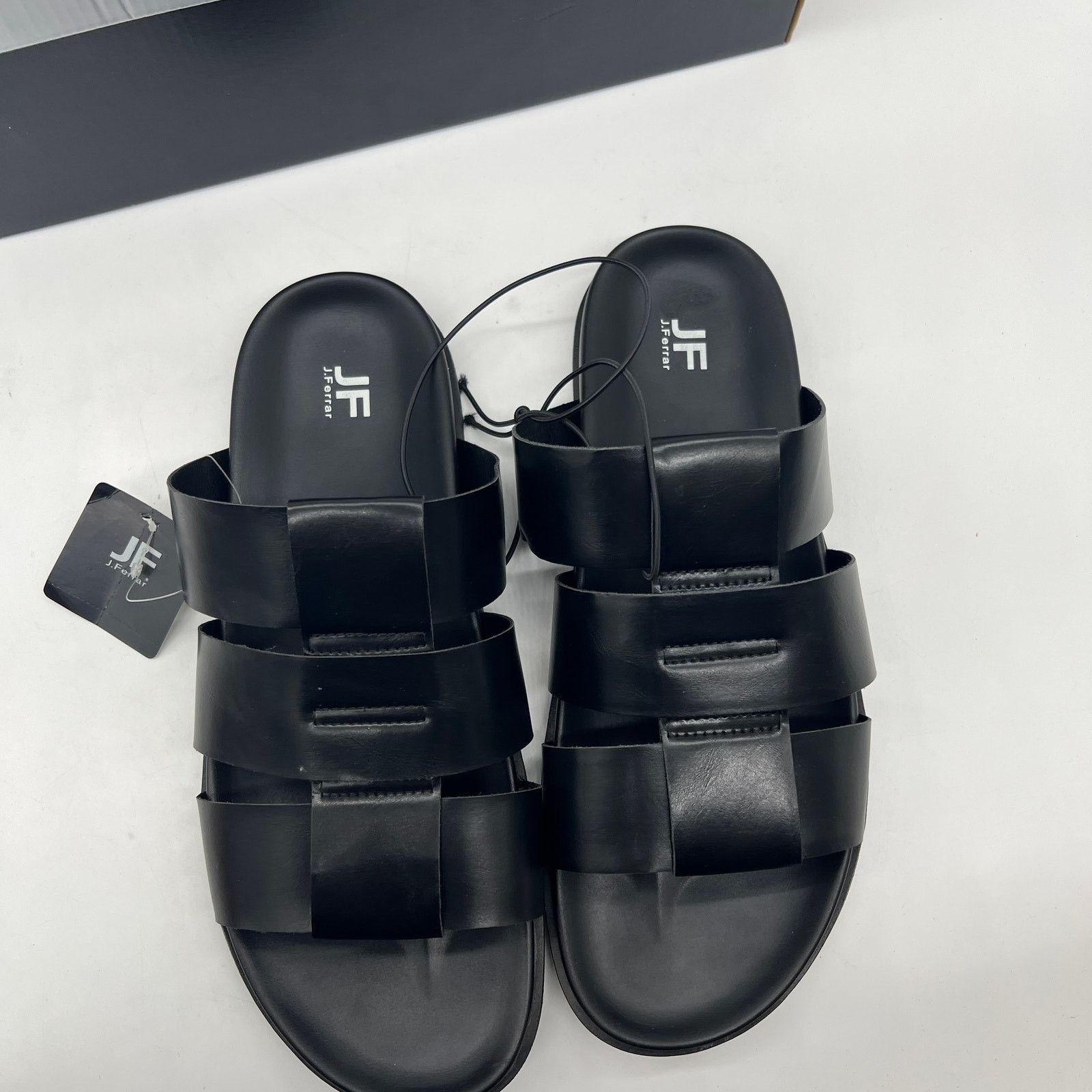 Other J.Ferrar Dover Men's Slipper Sandals Black Shoes Size 11M Size US 11 / EU 44 - 3 Thumbnail
