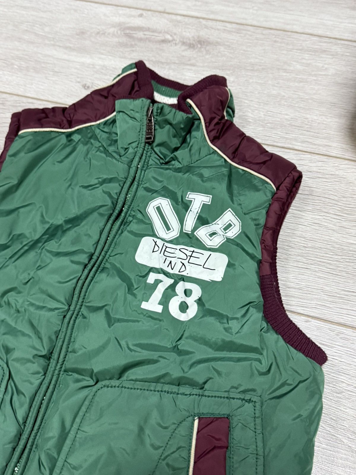 Diesel Diesel archive vintage nylon vest zip Size L / US 10 / IT 46 - 4 Thumbnail