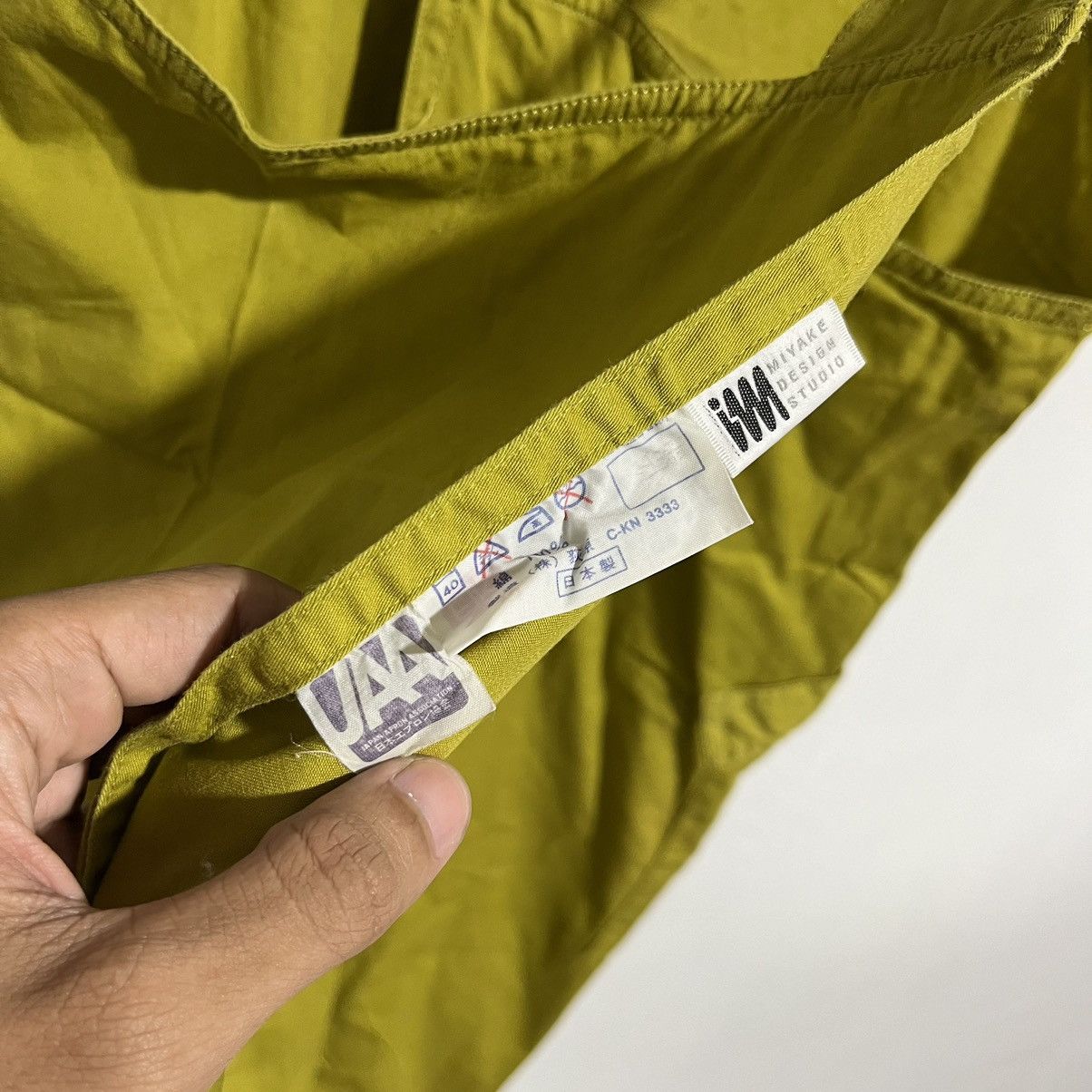 Designer × Issey Miyake × Japanese Brand Vintage Issey Miyake Apron - Miyake Design Studio Size ONE SIZE - 7 Thumbnail