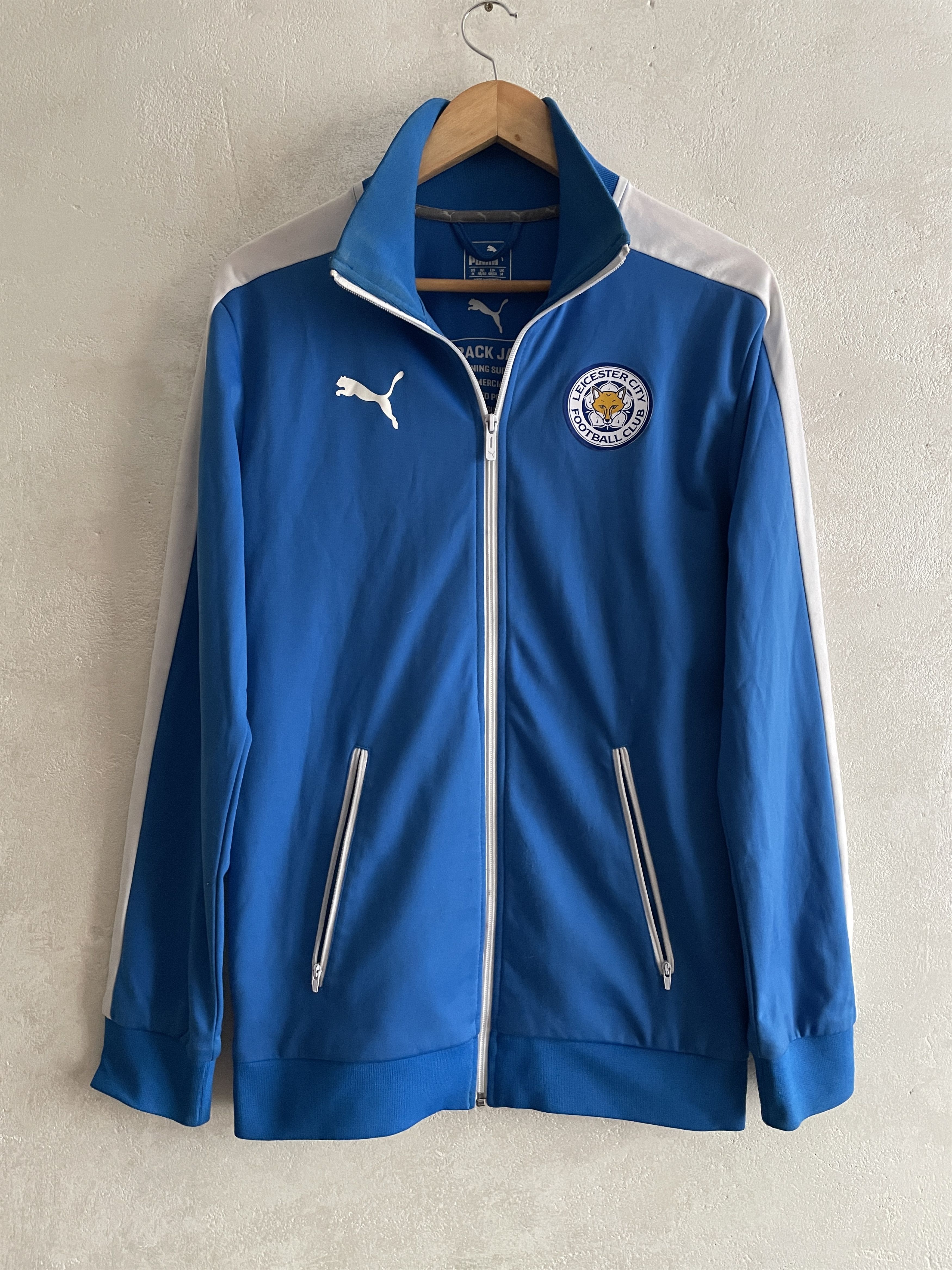 Puma Leicester City Track Jacket Football Pre Match Soccer Size US M / EU 48-50 / 2 - 1 Thumbnail