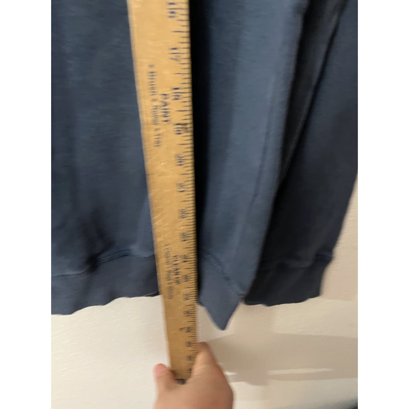 Denime Paper Denim & Cloth Sweatshirt Men M Blue Fleece Hooded Pullover Mens Size US M / EU 48-50 / 2 - 5 Thumbnail