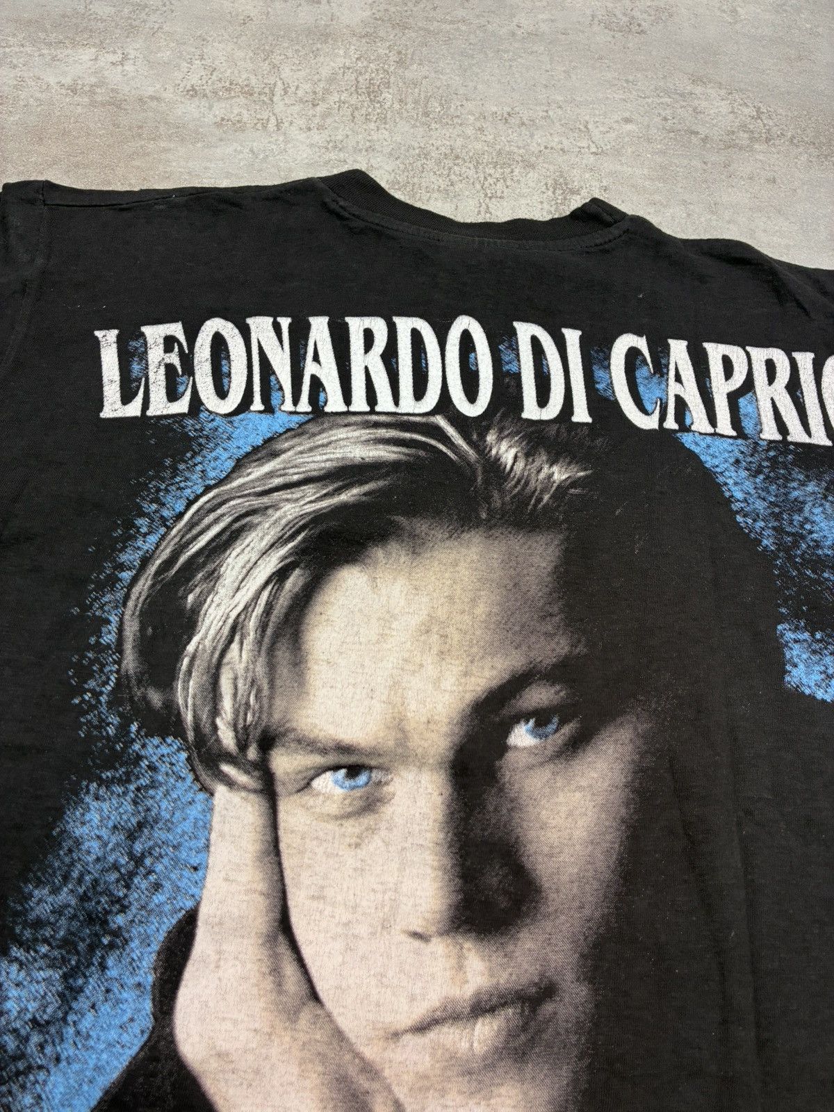 Other Vintage Leonardo DiCaprio Double Sided Black T Shirt S Size US S / EU 44-46 / 1 - 8 Thumbnail