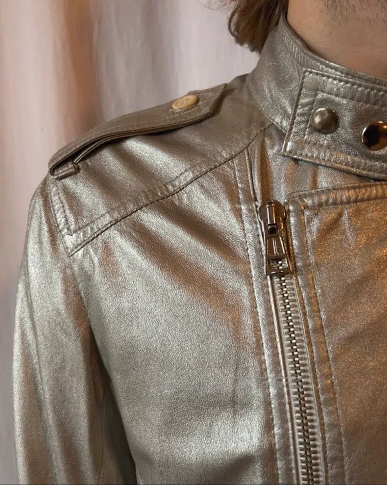 Ann Demeulemeester Ann Demeulemeester 48 silver jacket Size US XXS / EU 40 - 3 Thumbnail