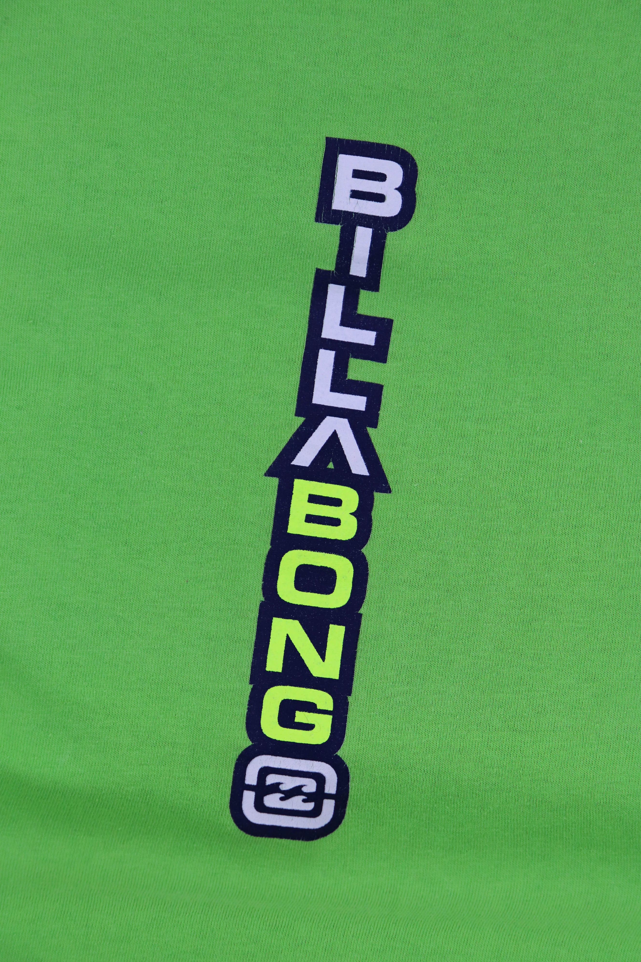 Billabong Billabong 00s Vintage Made in Fiji Neon Green Cotton T-shirt Size US M / EU 48-50 / 2 - 7 Thumbnail