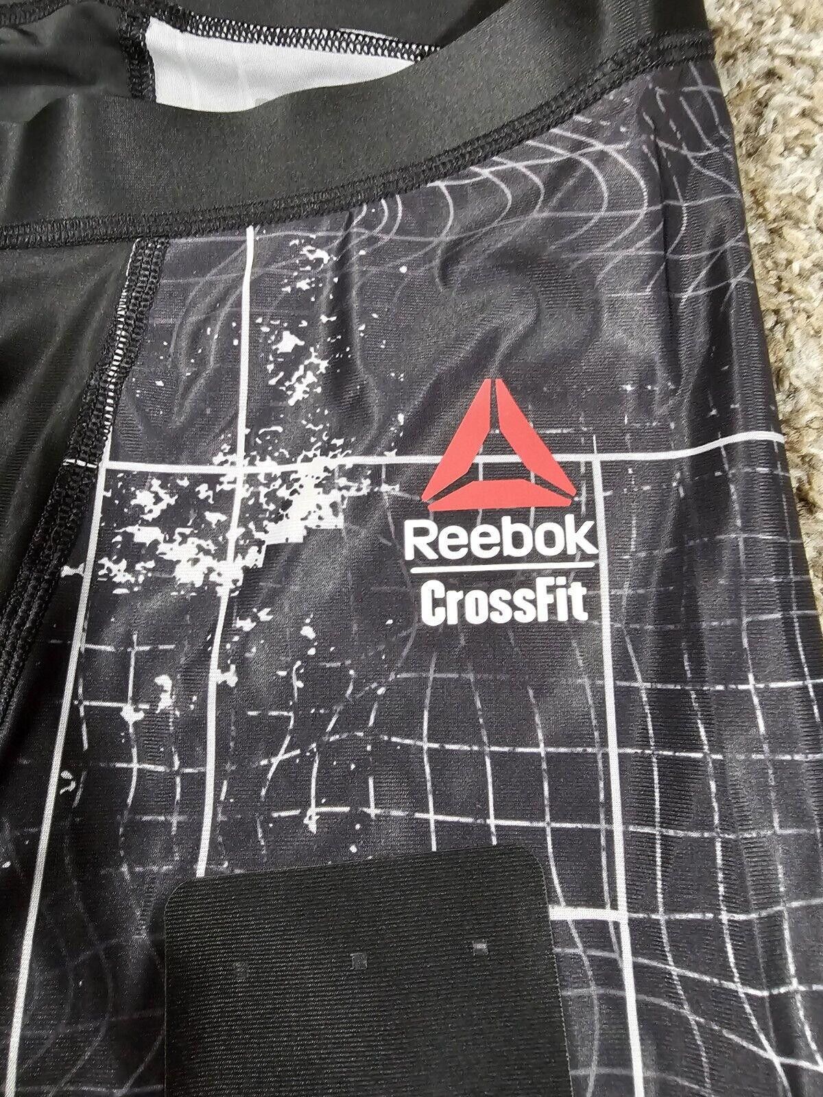 Reebok NWT Reebok Men's Crossfit Compression work out Shorts Sz M Size US 32 / EU 48 - 2 Thumbnail