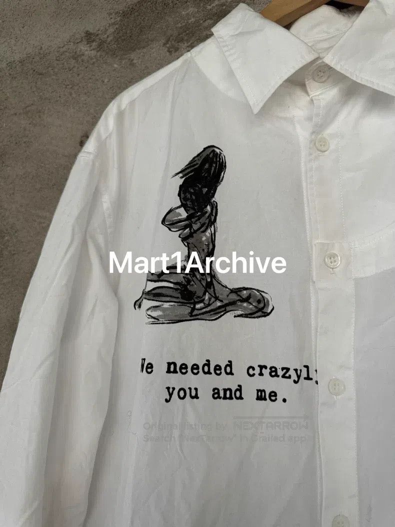 Yohji Yamamoto YOHJI YAMAMOTO Hand-painted Double Back Shirt Size US M / EU 48-50 / 2 - 3 Thumbnail