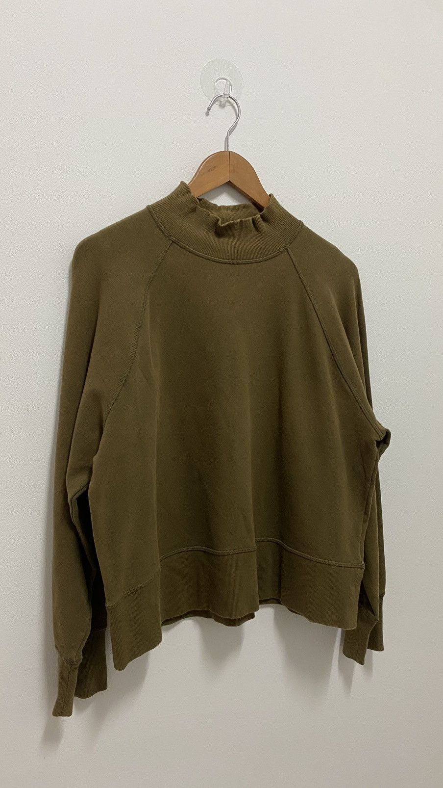 Maison Margiela Vintage Maison Martin Margiela 6 High Neck Crop Sweatshirts Size US S / EU 44-46 / 1 - 3 Thumbnail