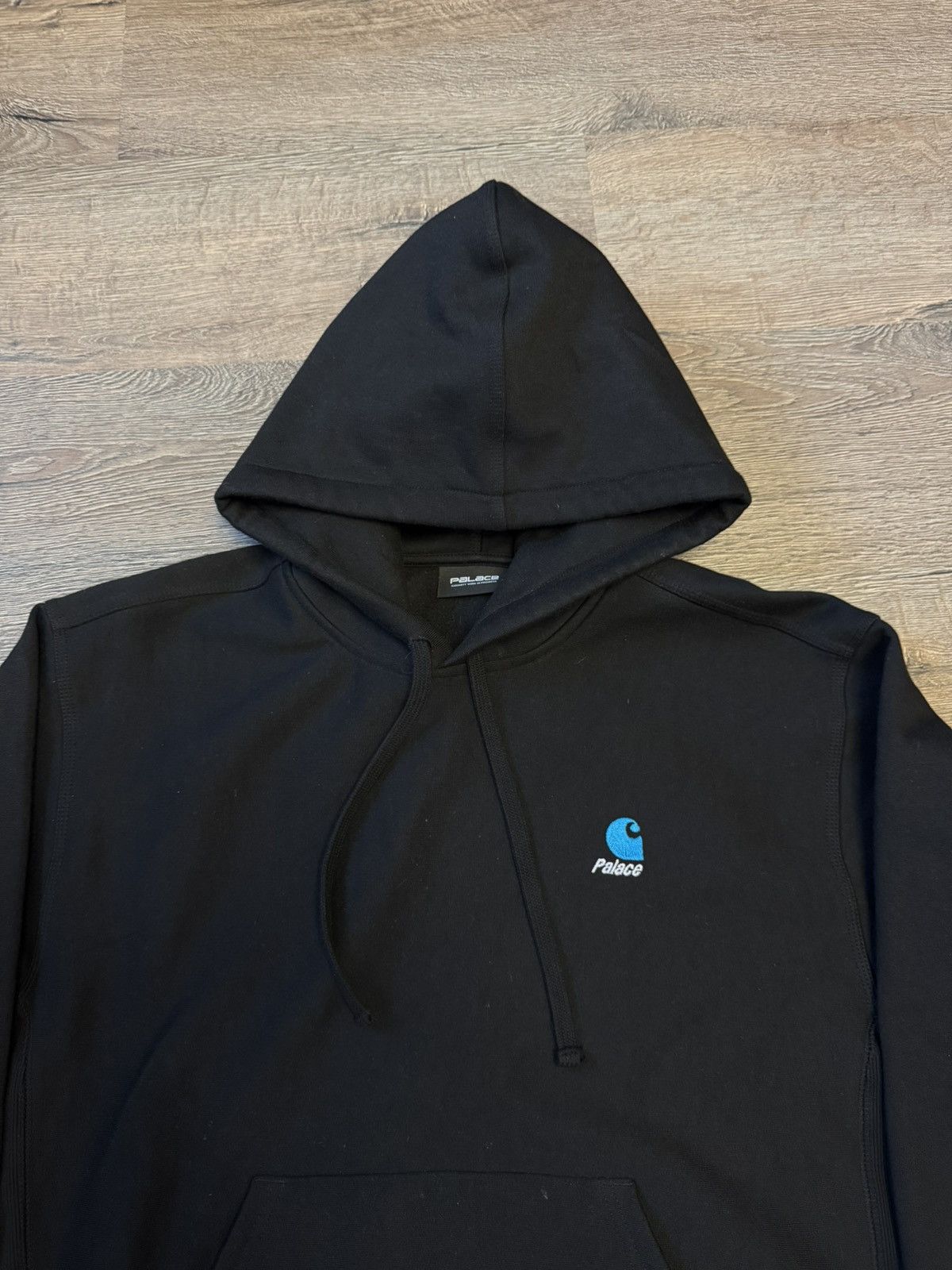 Carhartt × Palace Palace x Carhartt WIP Hoodie Black | Grailed