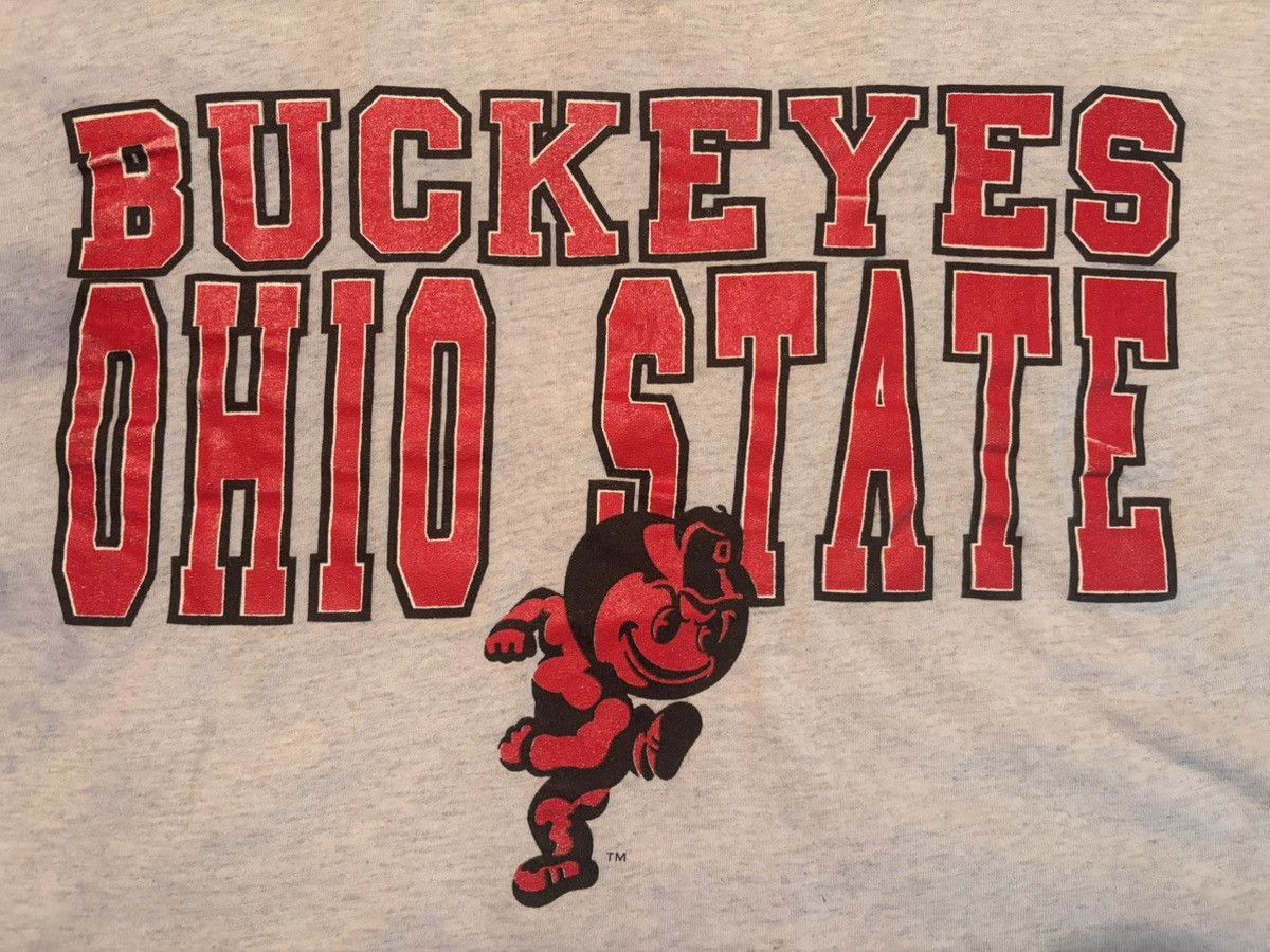Vintage Vintage 1980s Ohio state buckeyes crop top Size L / US 10 / IT 46 - 2 Thumbnail
