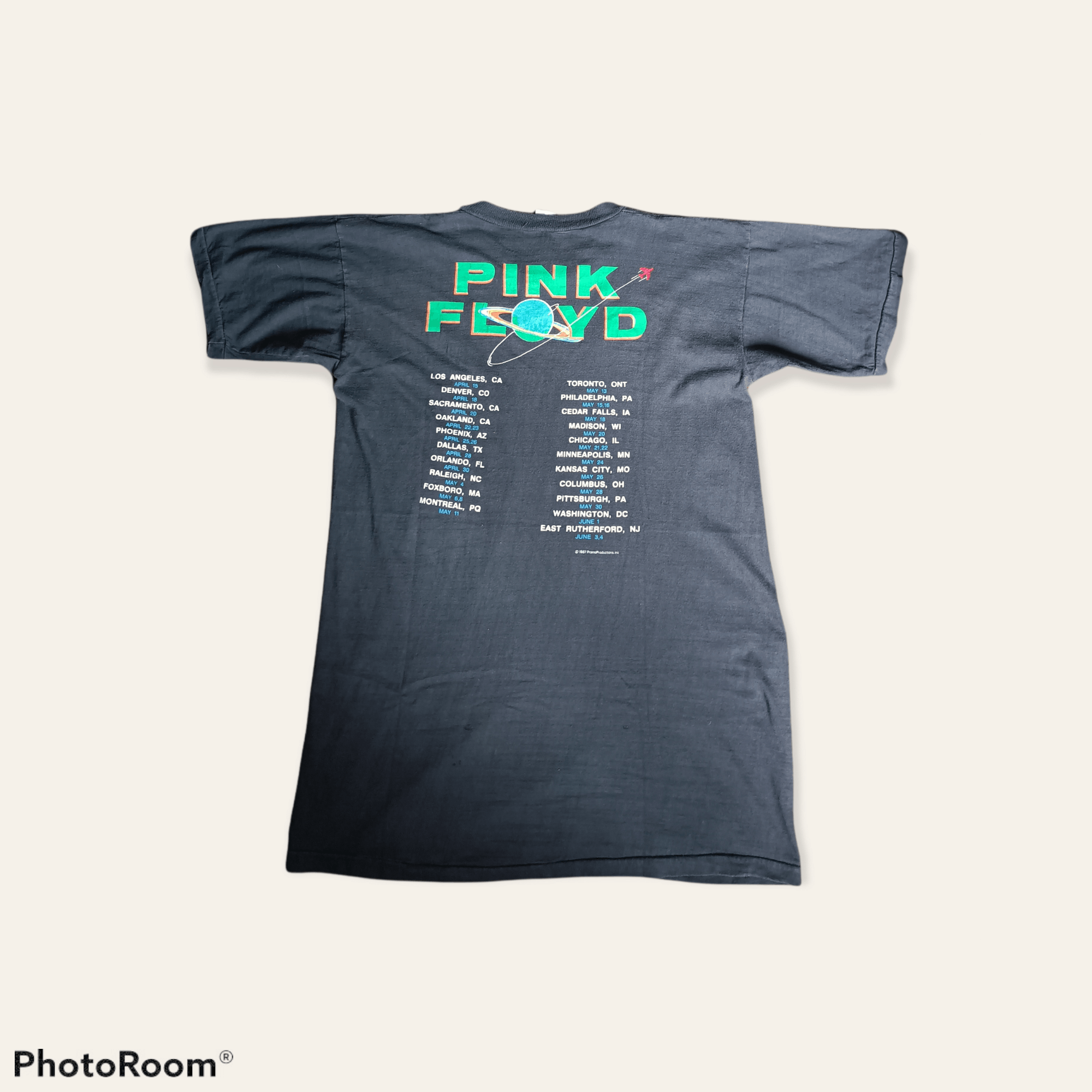 Pink Floyd 80s Psychedelic Rock Band Tee Size US M / EU 48-50 / 2 - 9 Thumbnail