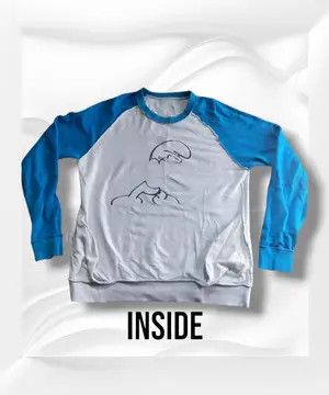 Vintage Vintage Whole Hauss Smurfs Raglan Sweatshirt Size US XL / EU 56 / 4 - 3 Thumbnail
