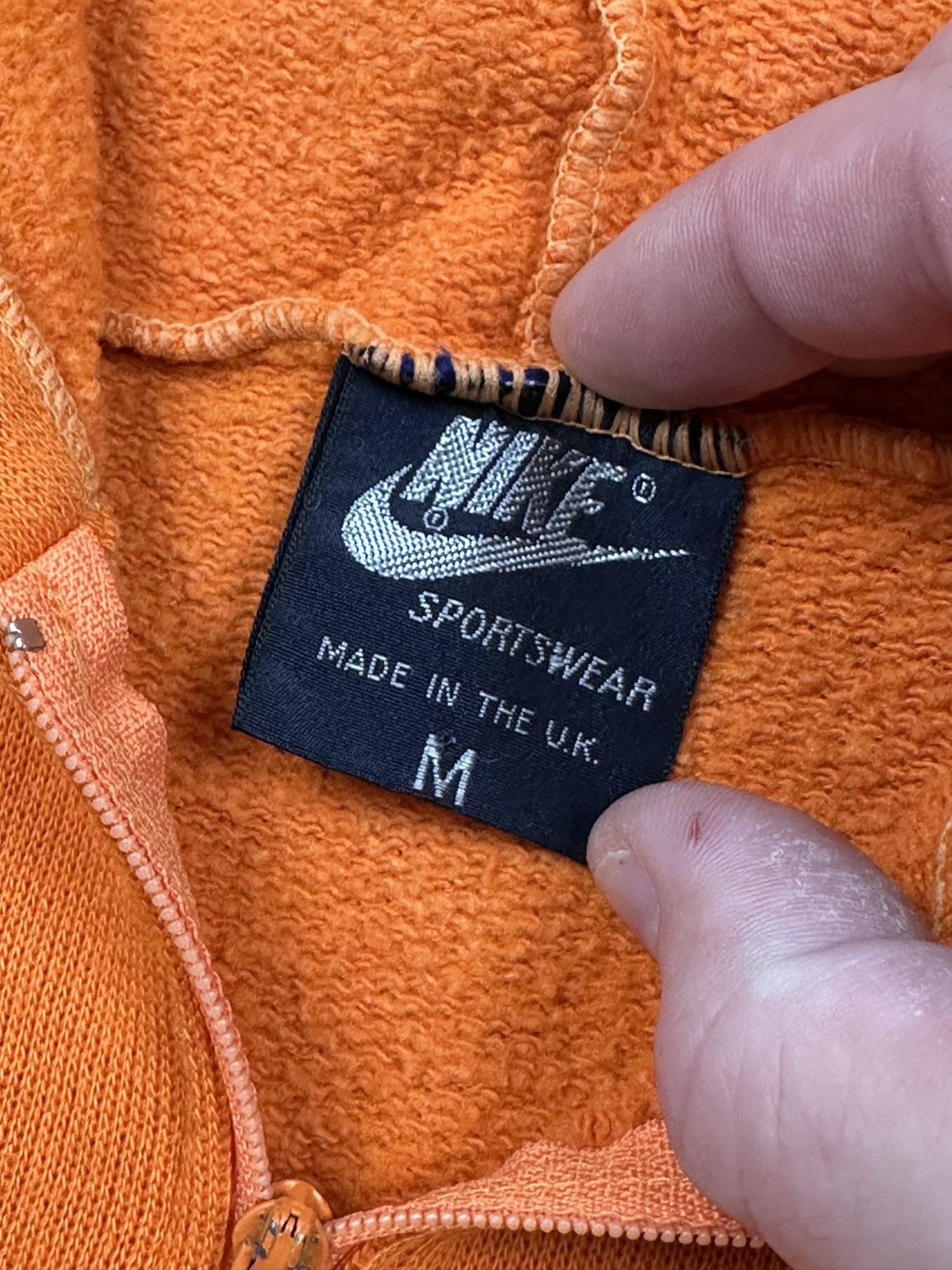 Nike Vintage Nike Hoodie Made in UK Half Zip Retro Swoosh M 80s Size US M / EU 48-50 / 2 - 6 Thumbnail