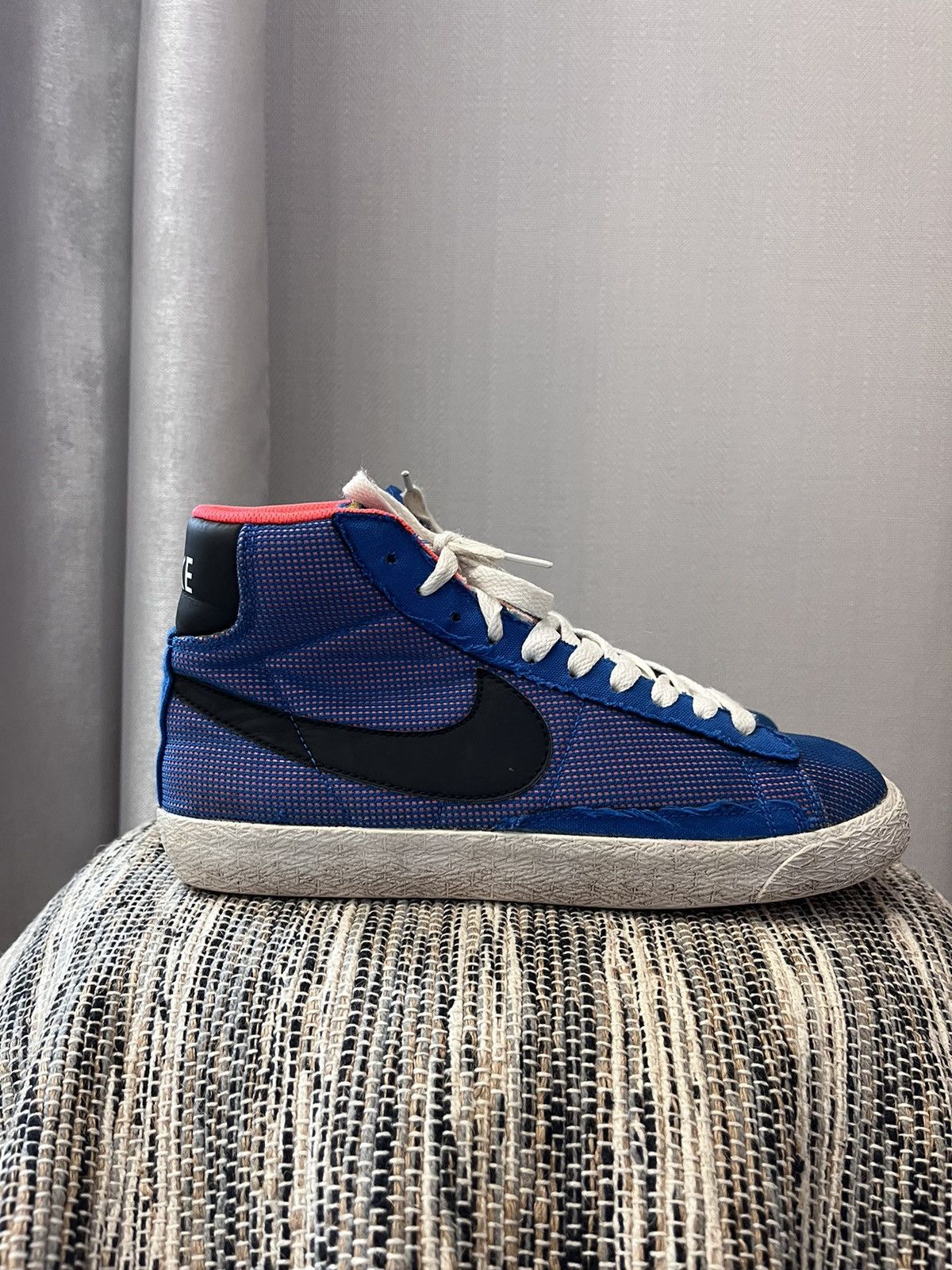 Nike × Vintage Vintage Nike Blazer Mid sneakers sk8 hype rare Size US 7 / IT 37 - 2 Thumbnail