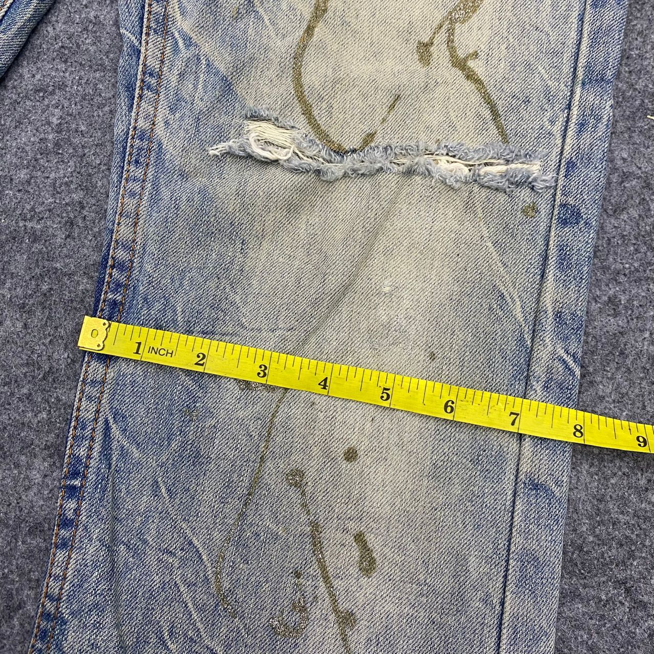 If Six Was Nine 💥Best Offer💥Vintage Dopimoon Distressed Denim Size US 31 - 5 Thumbnail