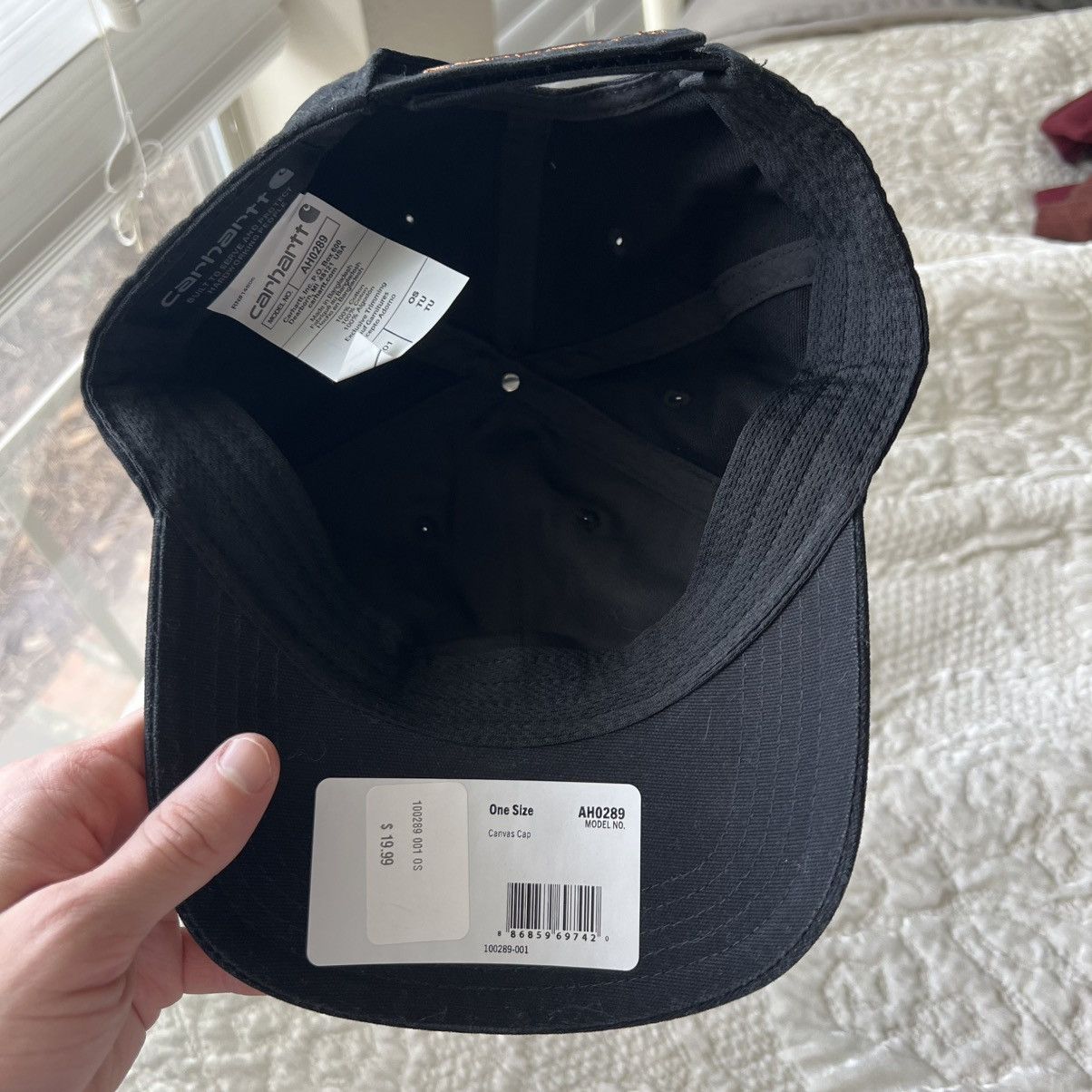 Carhartt Black Carhartt Hat New With Tags Size ONE SIZE - 4 Thumbnail