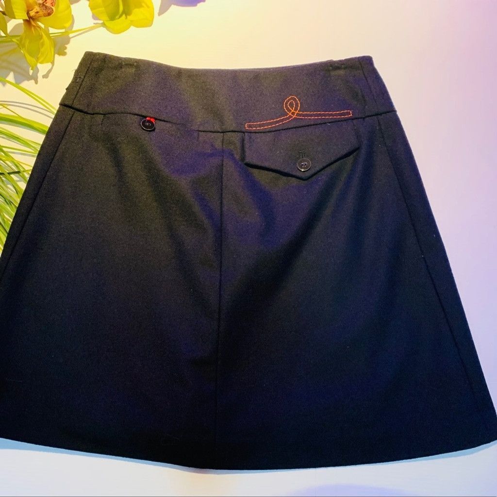 Other JC de Castelbajac Made in Paris black skirt size 40 Size 27" / US 4 / IT 40 - 4 Thumbnail