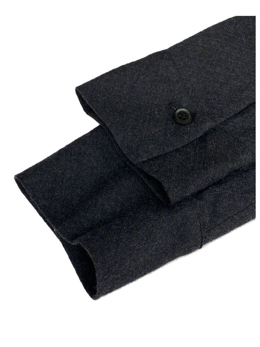 Yohji Yamamoto Leather Wool Shirt Size US L / EU 52-54 / 3 - 5 Thumbnail