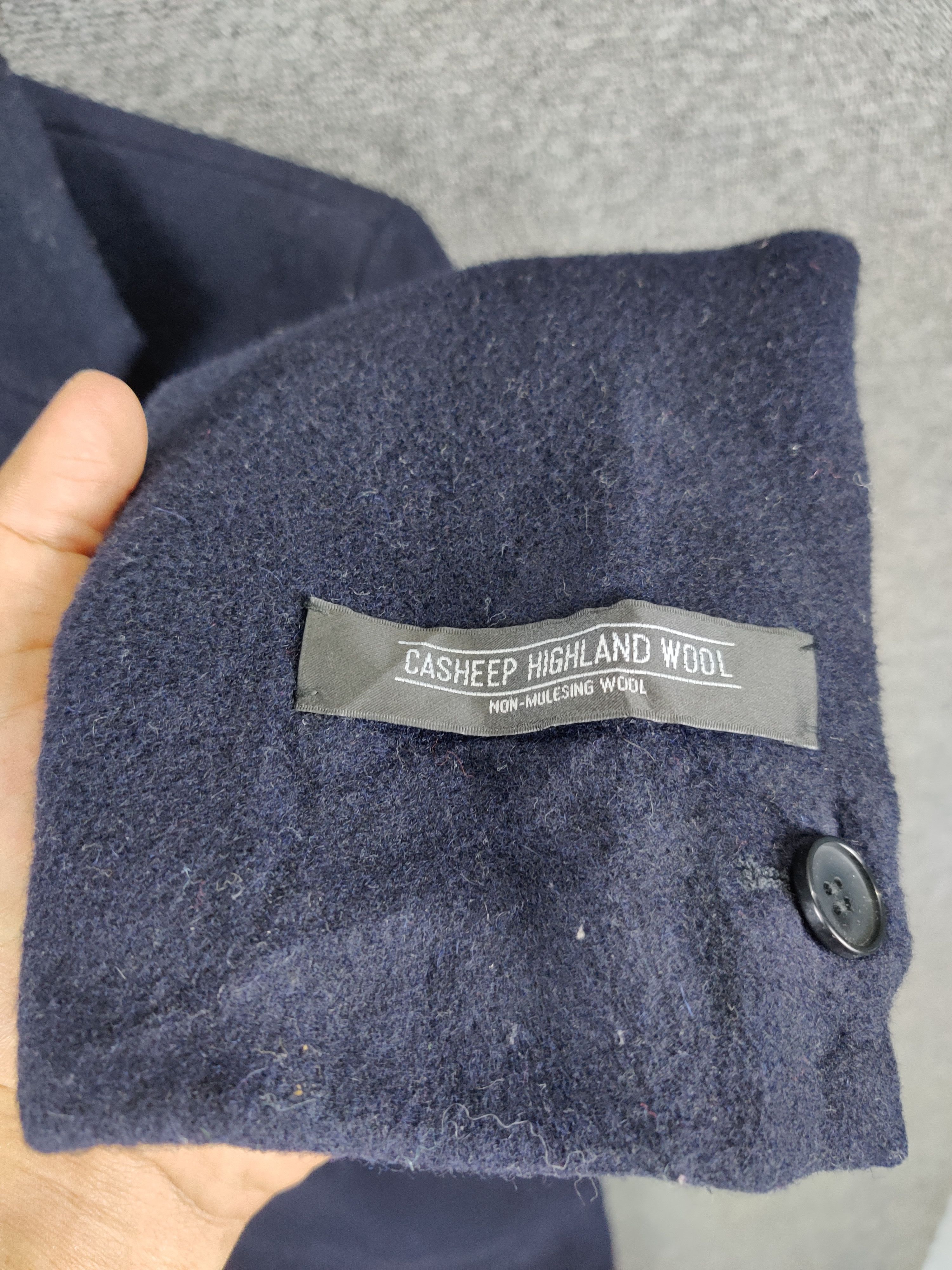 HARE Vintage Hare Single Breasted Wool Long Coat Size US M / EU 48-50 / 2 - 7 Thumbnail