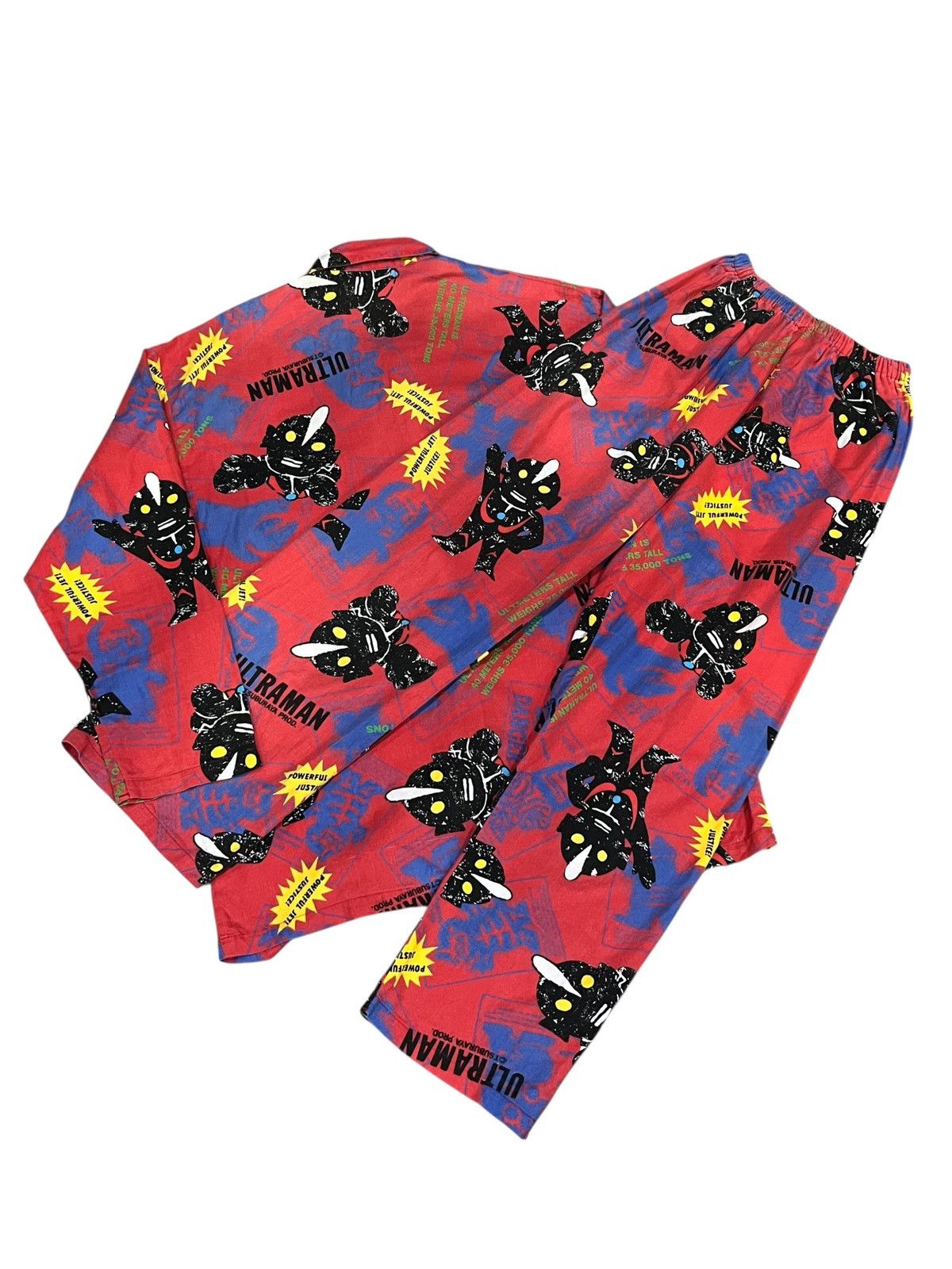 Sleeper 🔥RARE ULTRAMAN ©TSUBURAYA PROD.FULL PRINT PAJAMA SET Size US S / EU 44-46 / 1 - 14 Thumbnail