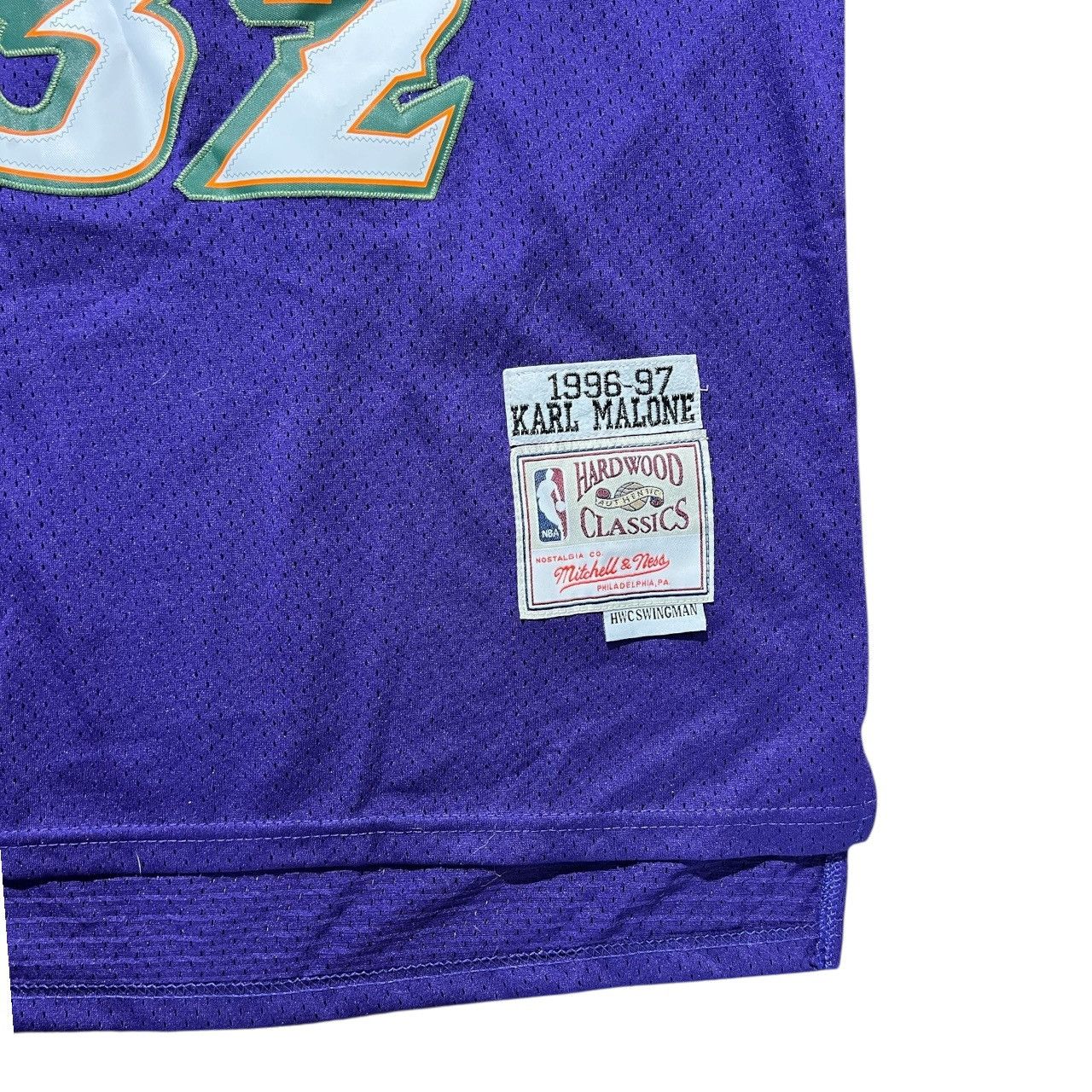 Mitchell & Ness Utah Jazz Malone Mitchell & Ness Hardwood Classics Jersey Size US XL / EU 56 / 4 - 3 Thumbnail