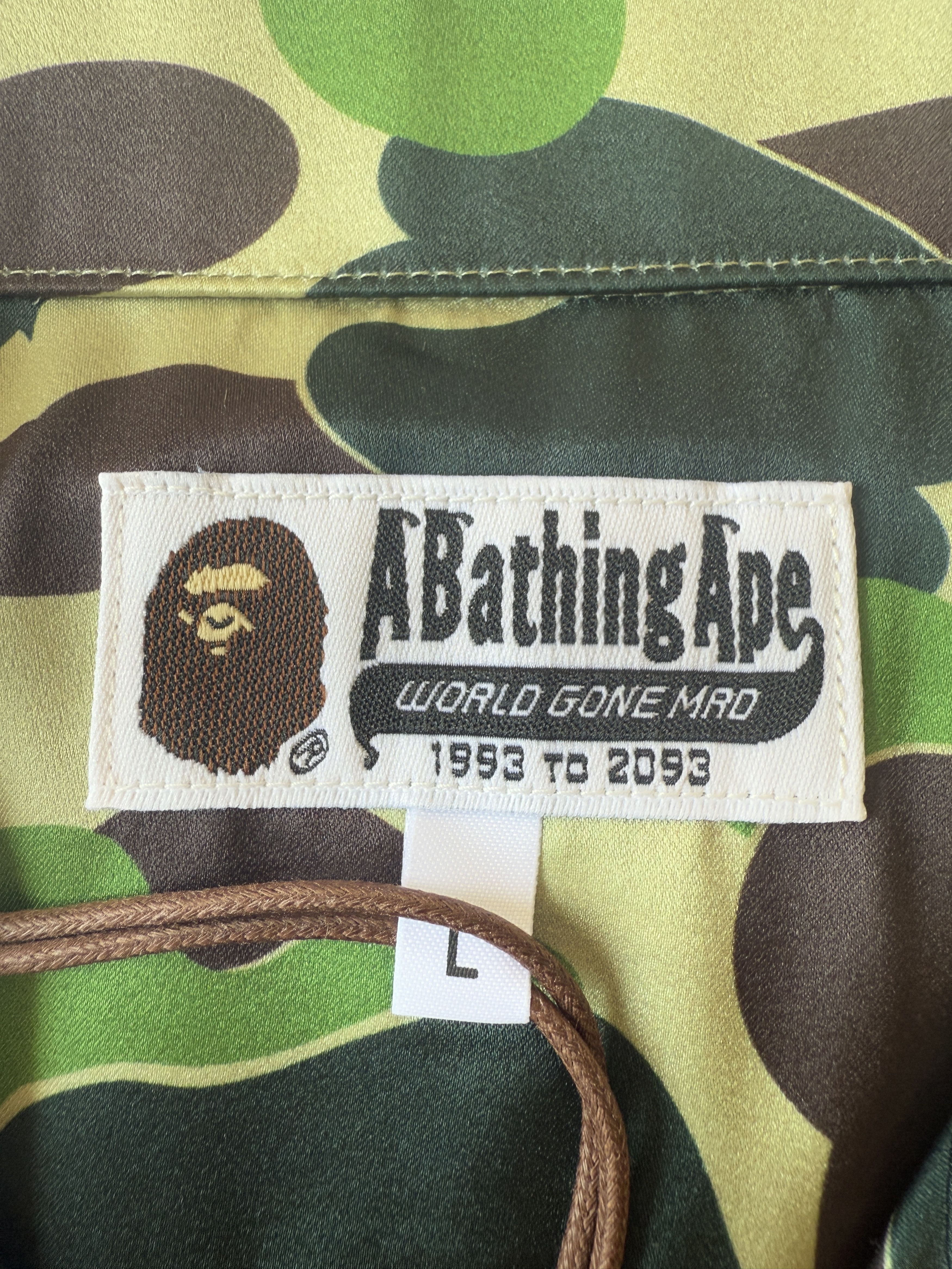 Bape BAPE ABC CAMO OPEN COLLAR SS SHIRTS (SS25) Size US L / EU 52-54 / 3 - 8 Thumbnail
