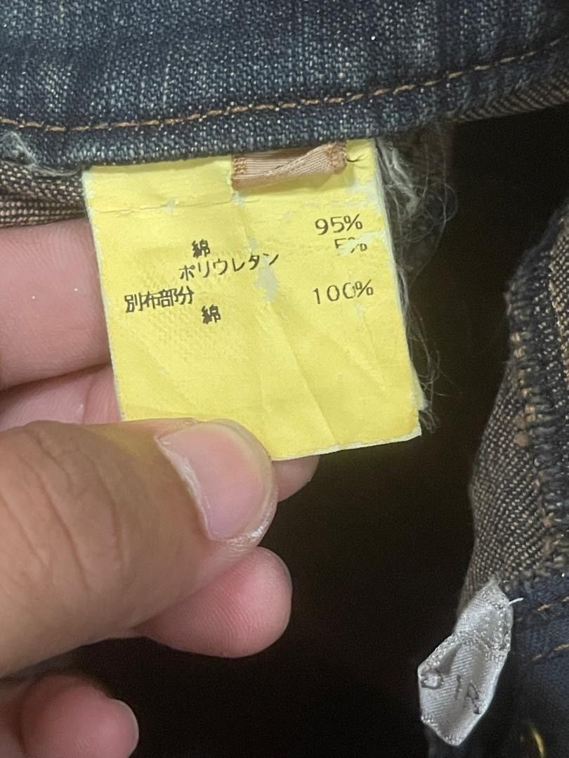 Japanese Brand Vintage Fildire Side Buckle Denim Jeans Inspired Helmut Lang Size 27" / US 4 / IT 40 - 21 Thumbnail