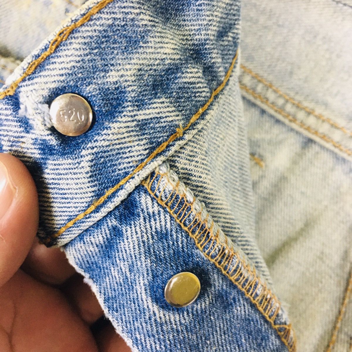 Levi's Vintage Clothing Vintage Levi’s 501xx Distress Denim Size US 40 / EU 56 - 9 Thumbnail