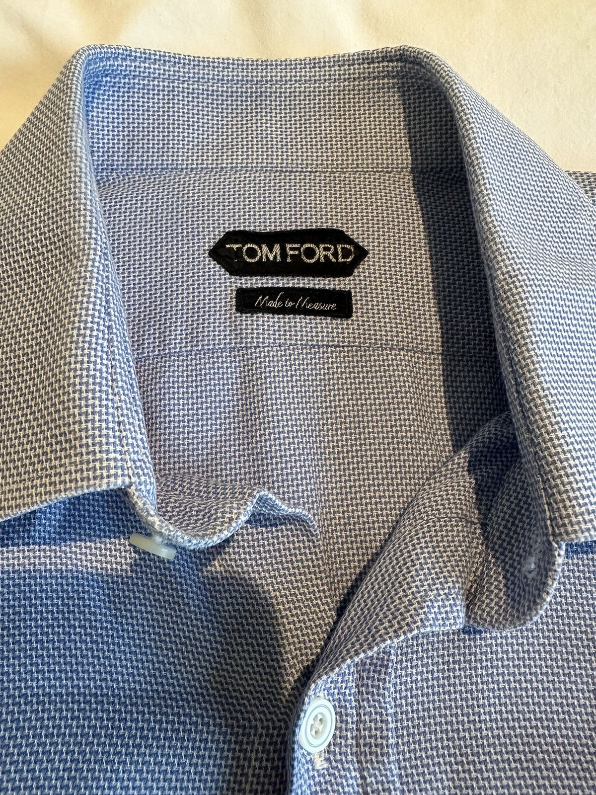Tom Ford Tom Ford custom blue shirt Size US M / EU 48-50 / 2 - 2 Thumbnail