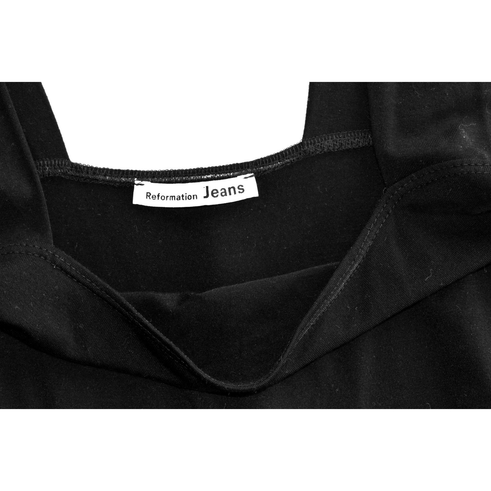 Reformation REFORMATION Mary Swing Black Tencel Side Seam Long Dress S Size S / US 4 / IT 40 - 6 Thumbnail